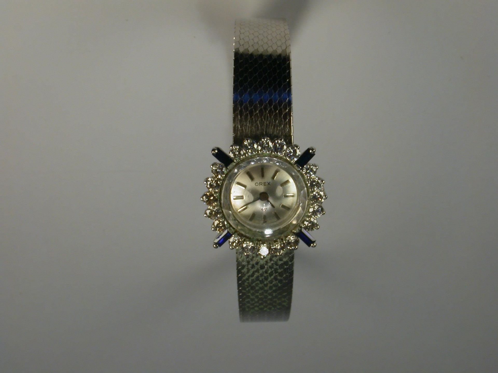 Uhr WG 750, Diamanten ca. 1,40 ct - 31,14 Gramm
