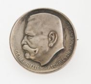 Historische Hindenburg-Medaille/ -Brosche