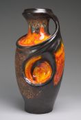 Vase mit Uran-Glasur