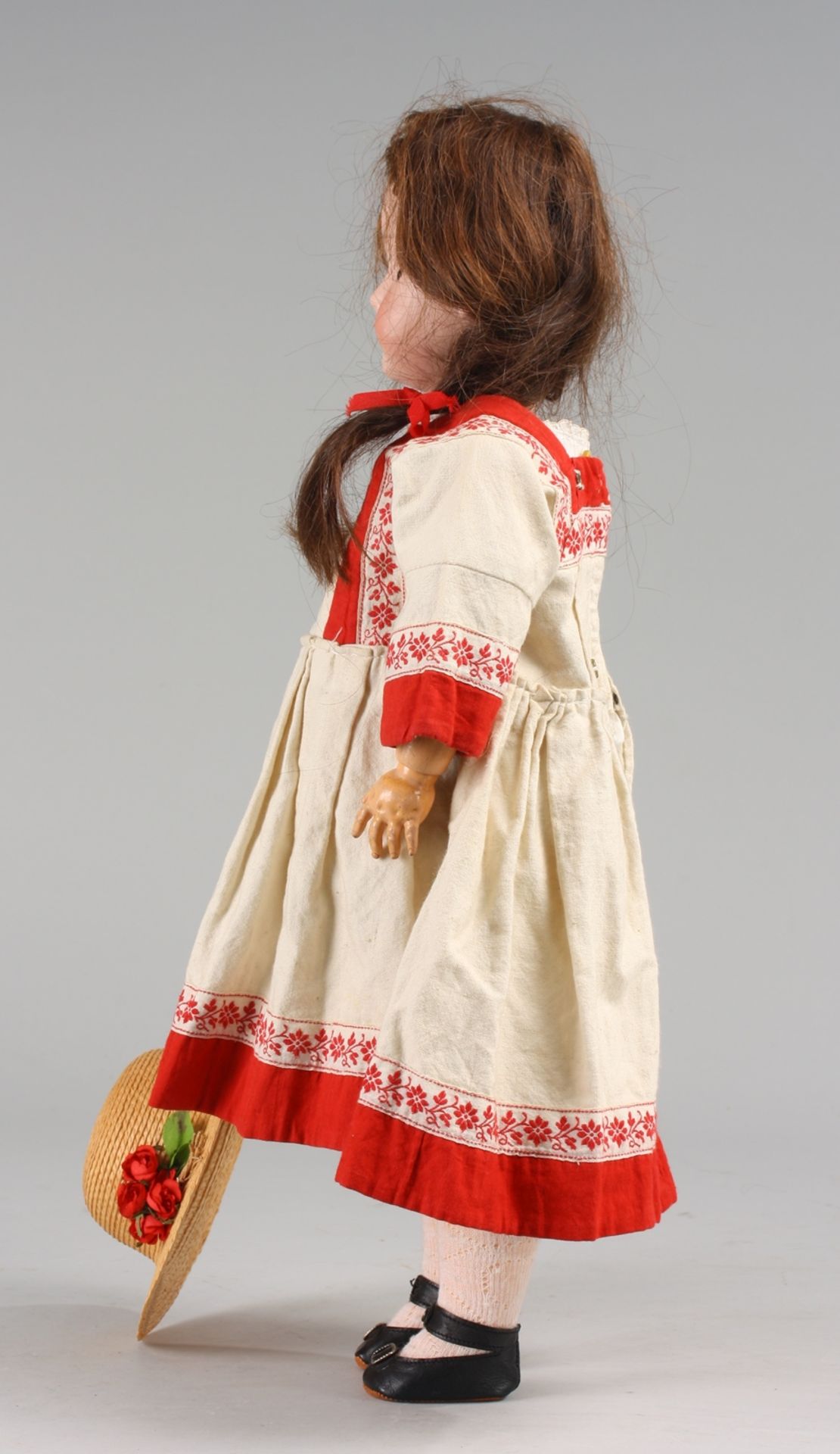 Historisches Porzellankopf-Puppenmädchen - Bild 4 aus 7