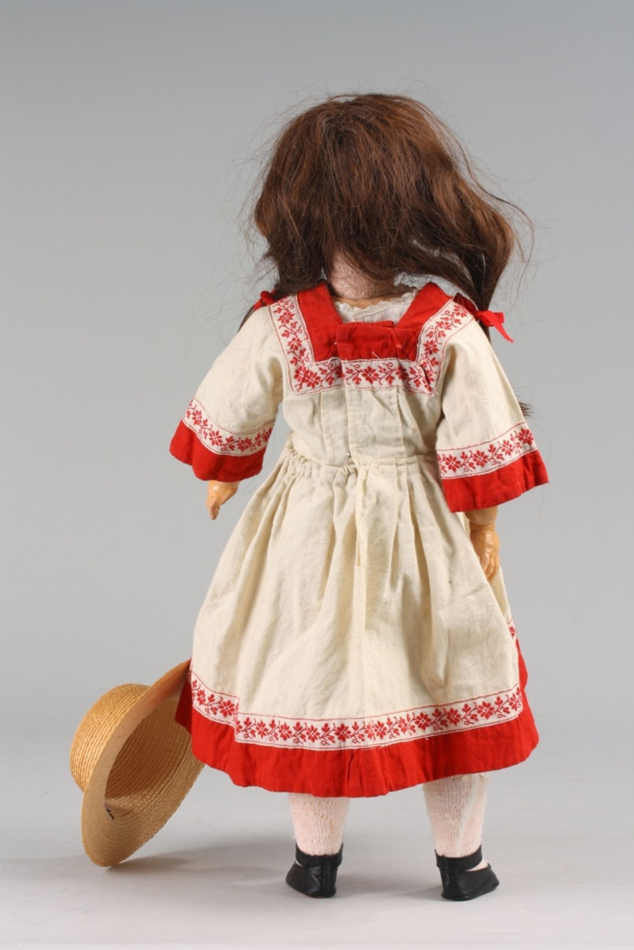 Historisches Porzellankopf-Puppenmädchen - Bild 6 aus 7