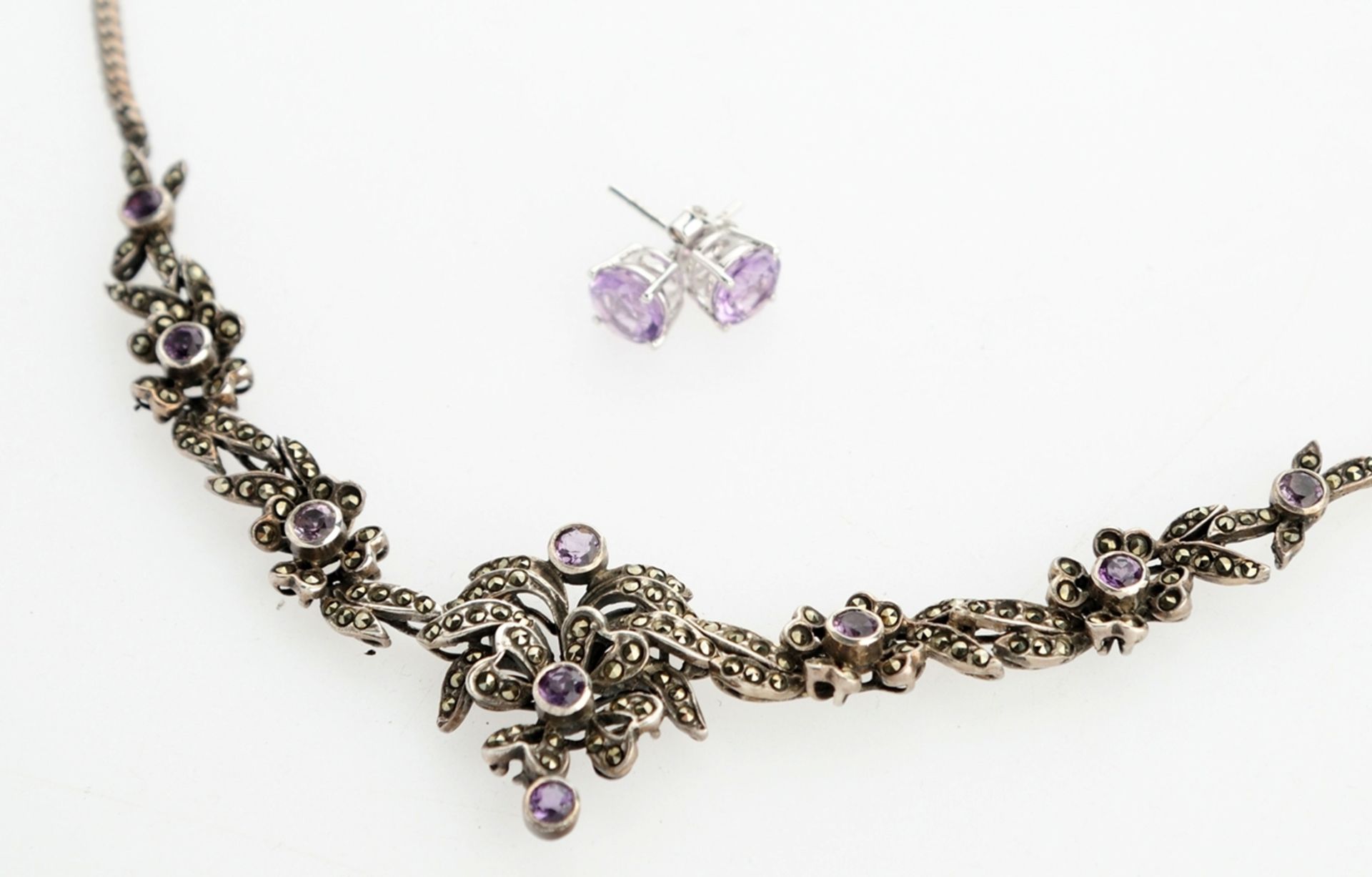 Amethyst-Schmuckset