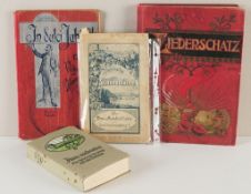 Konvolut Liederbücher