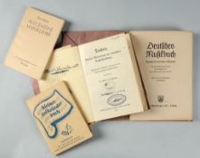 Konvolut Musikbücher