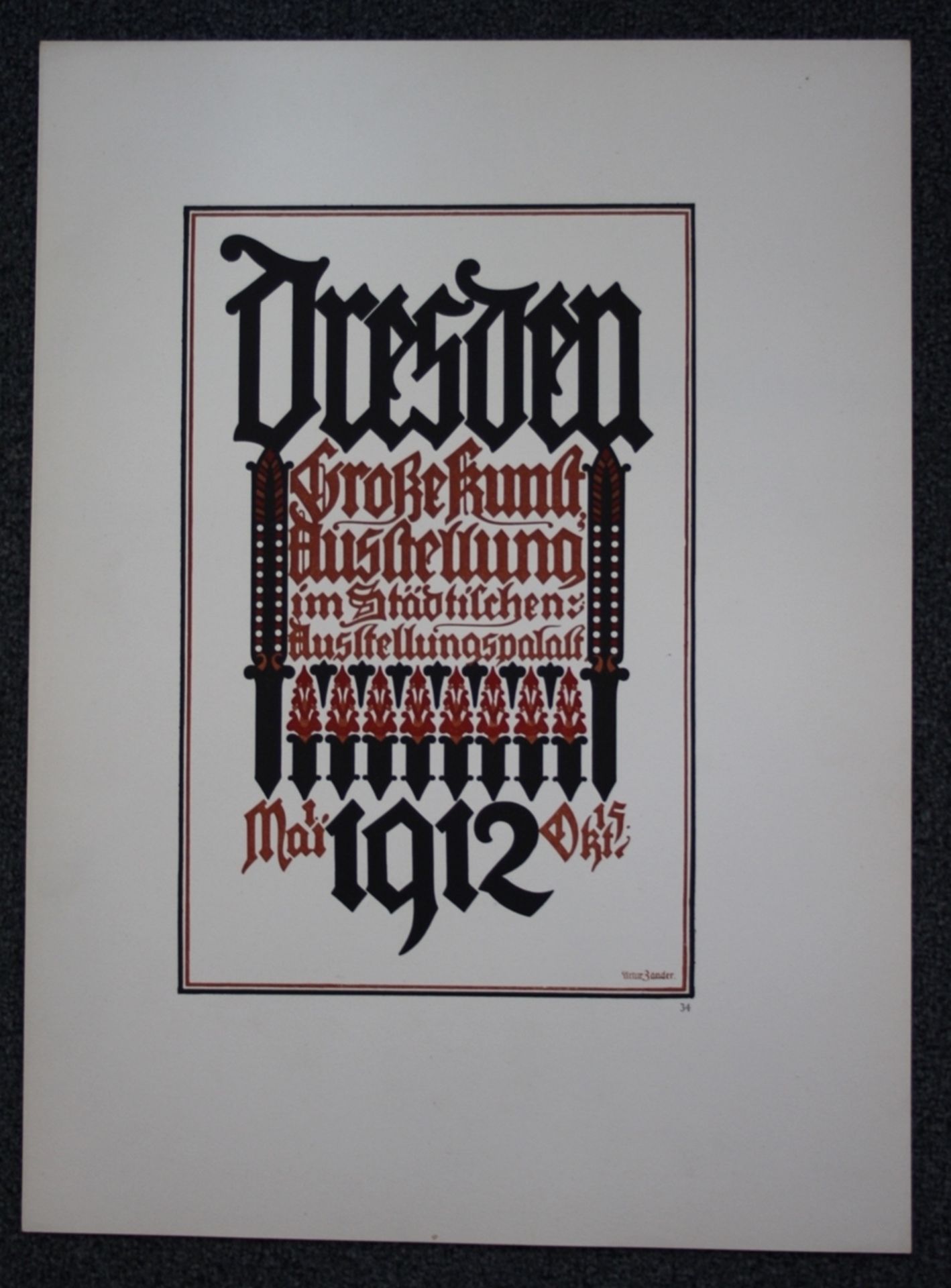 Festschrift Bugra Leipzig 1914 - Image 3 of 8