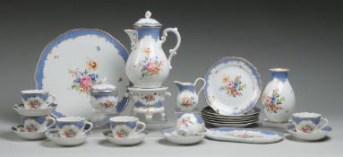 Hutschenreuther-Kaffeeservice für sechs Personen