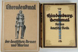 Zwei Bücher zu Ehrendenkmälern