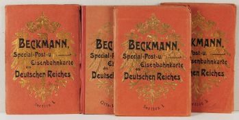 Special-Post- und Eisenbahnkarte des Deutschen Reiches