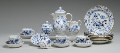 Mokkaservice für fünf Personen 