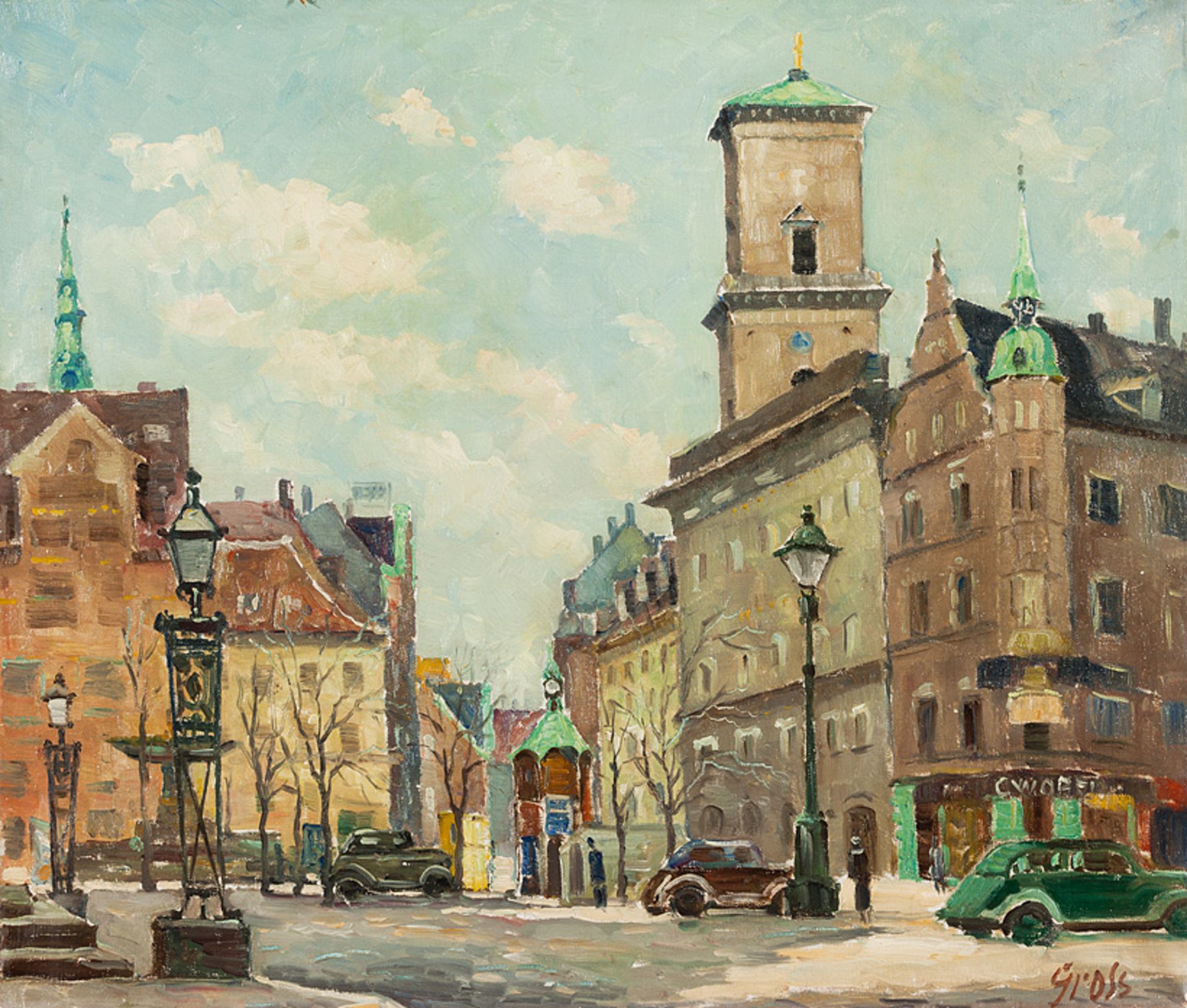 Deutscher Maler Gross (um 1925/30)