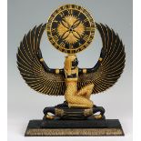 Ägyptisierende Figurenuhr
