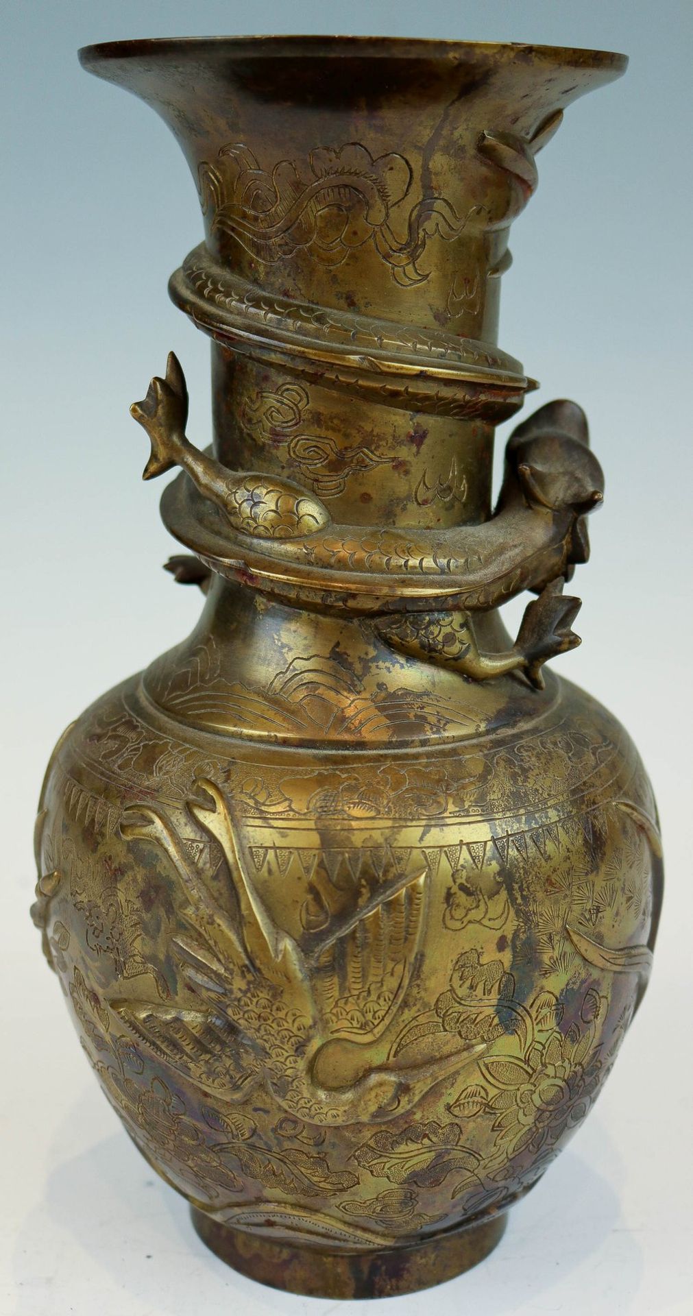 Gebauchte Vase China, 19. Jh. - Image 2 of 4