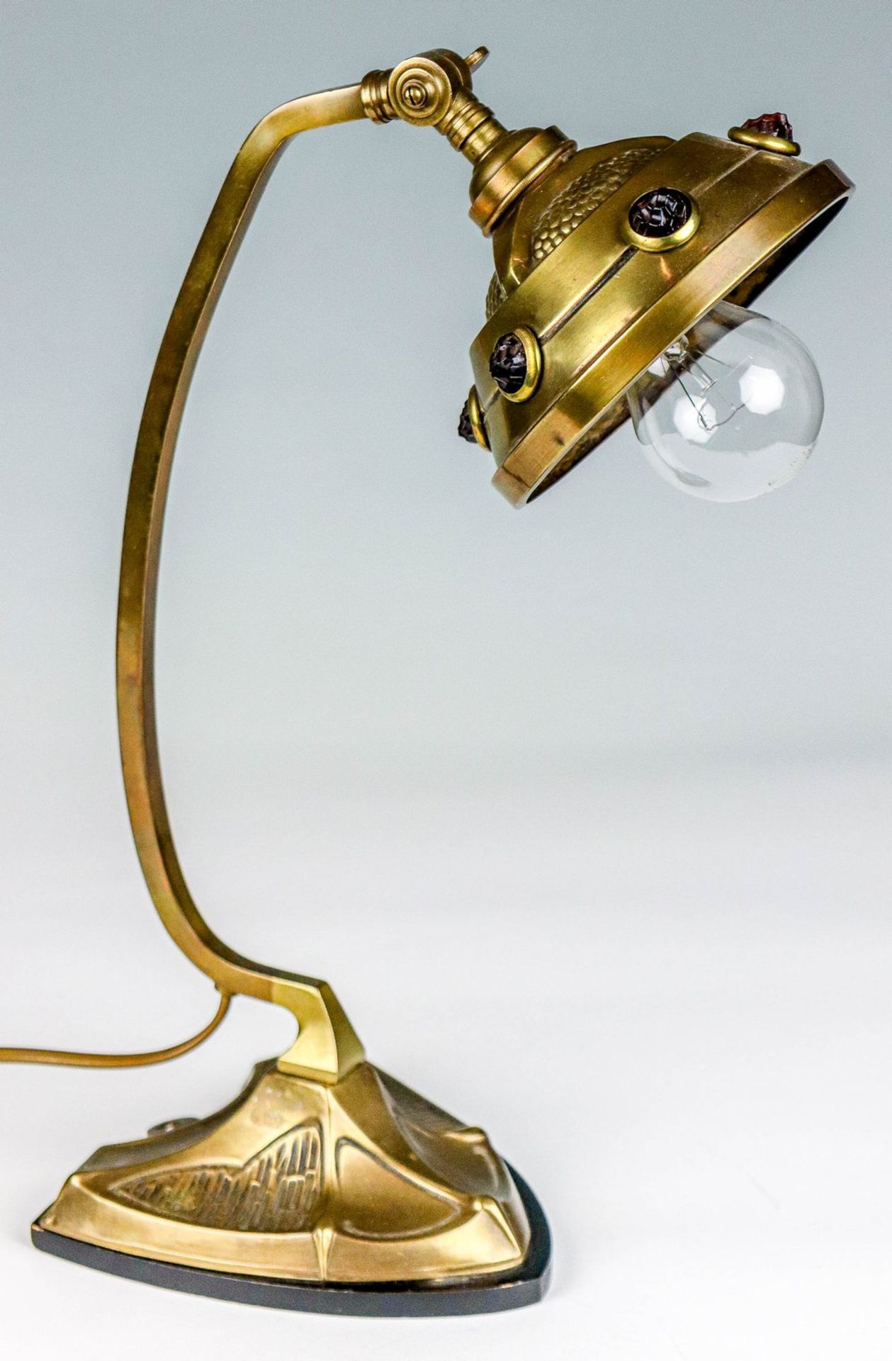 Jugendstil-Tischlampe Deutsch, um 1910