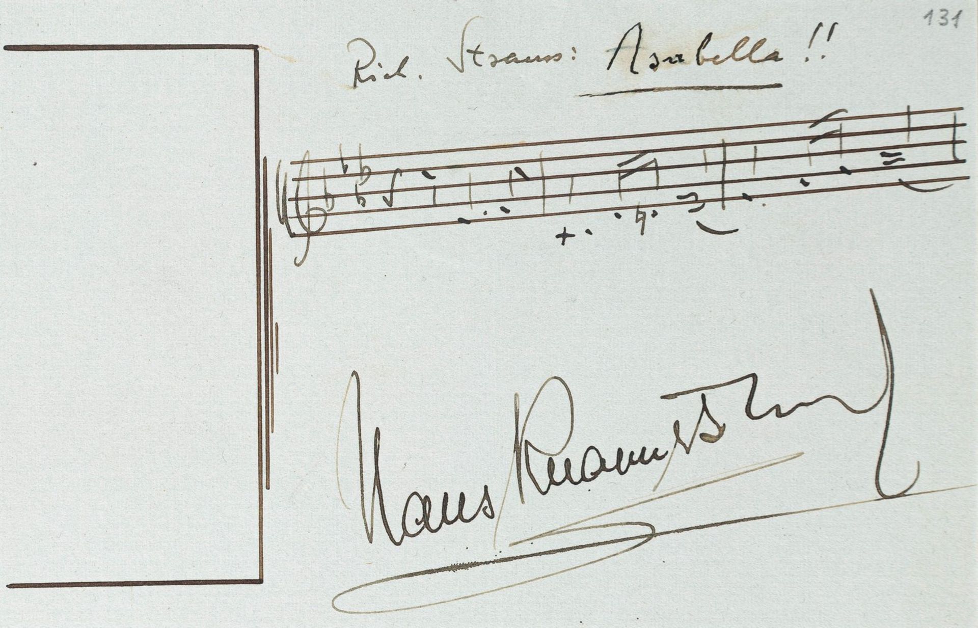 Hans Knappertsbusch, Dirigent (Elberfeld, München 1888-1965)
