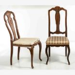 Zwei Stühle im Barockstil