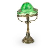 Jugendstil-Tischlampe Um 1900