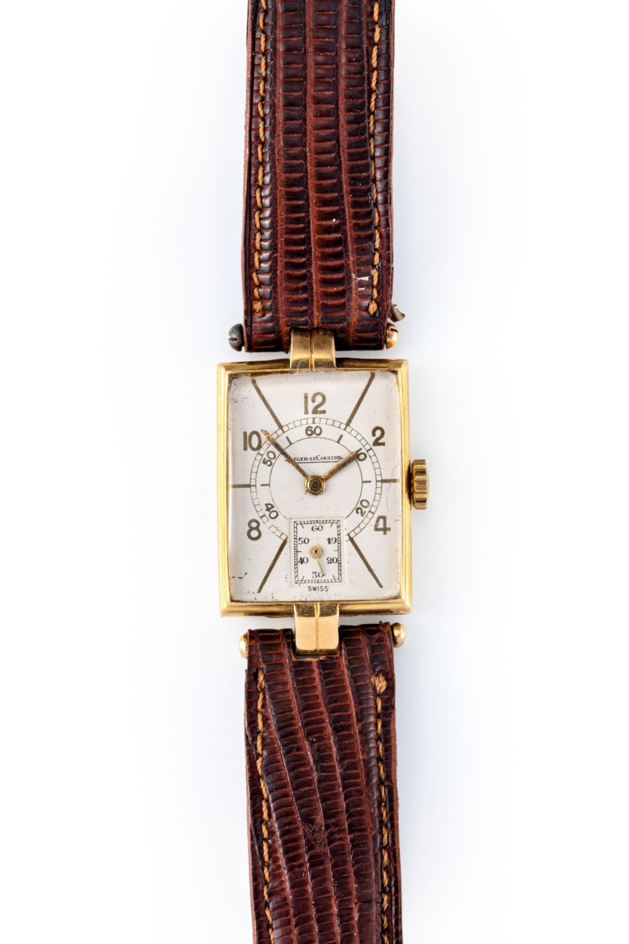 Jaeger-Le Coultre-Vintage-Golddamenarmbanduhr