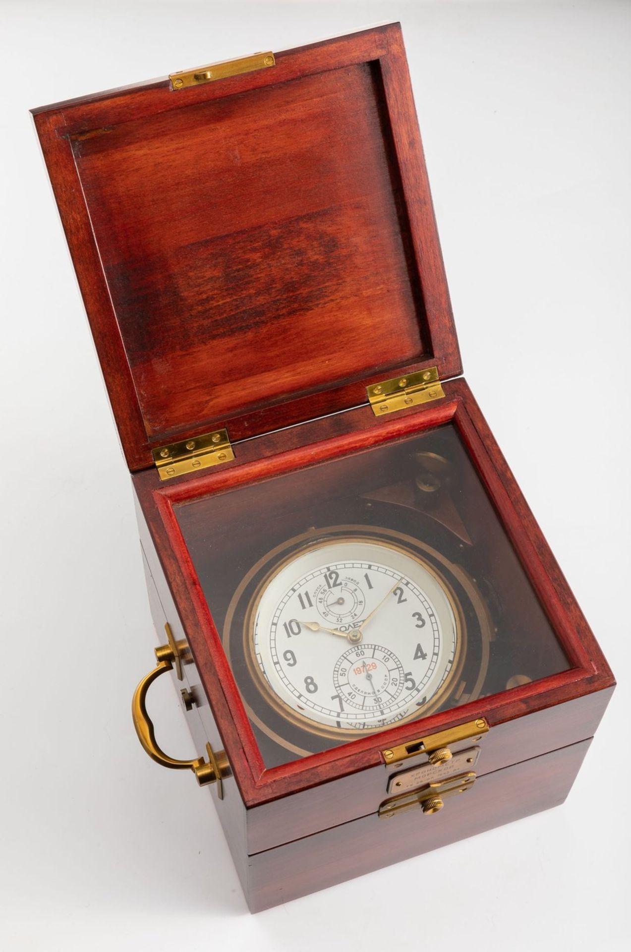 Poljot-Marinechronometer Erste Moskauer Uhrenfabrik Kirova - Bild 2 aus 3