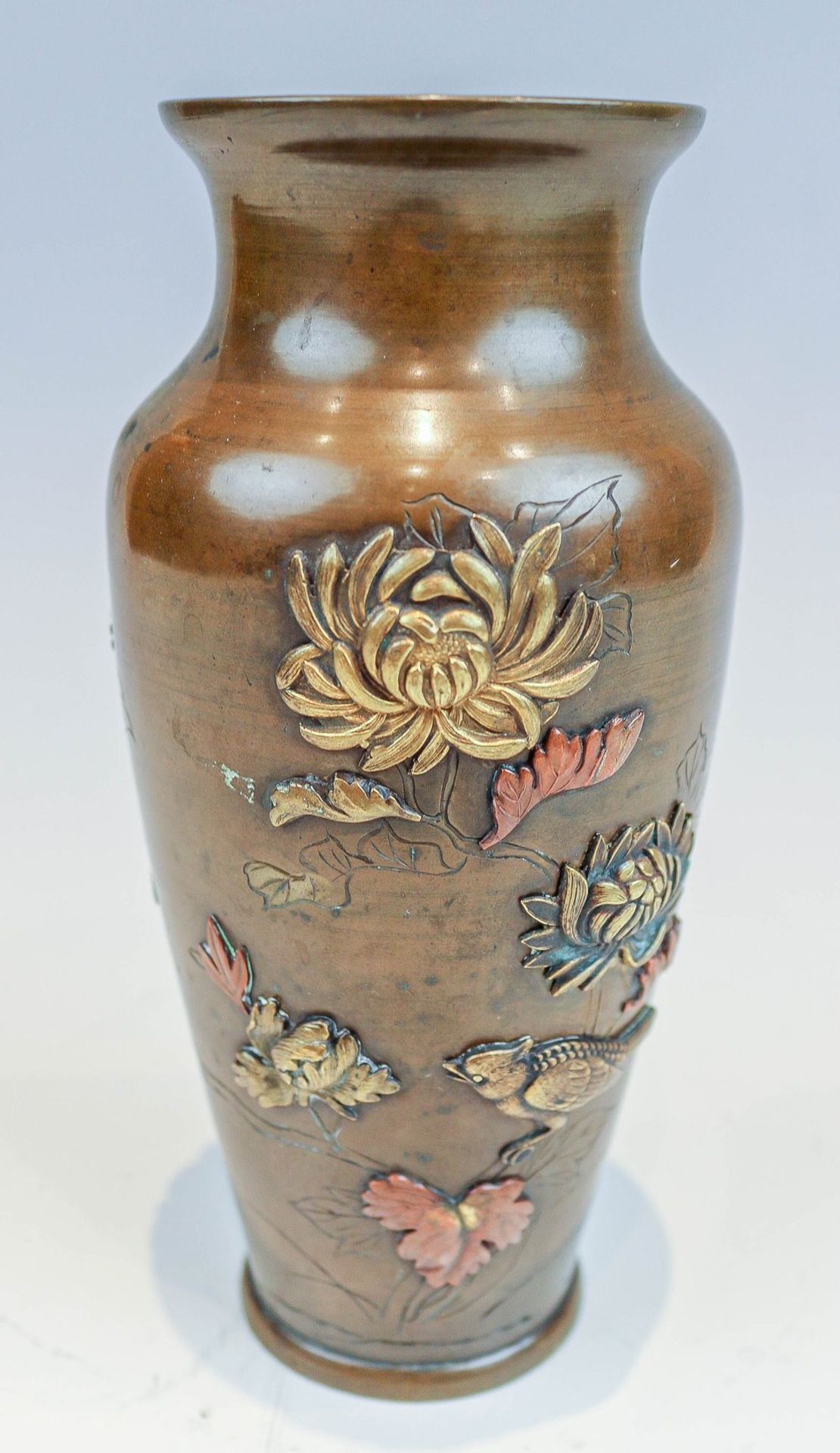 Kleine Sentoku-Vase Japan, spätes 19. Jh. - Bild 2 aus 4
