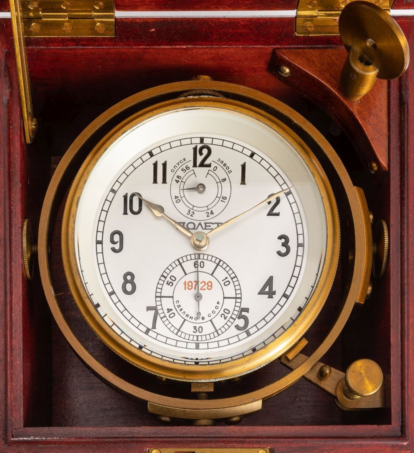 Poljot-Marinechronometer Erste Moskauer Uhrenfabrik Kirova - Bild 3 aus 3