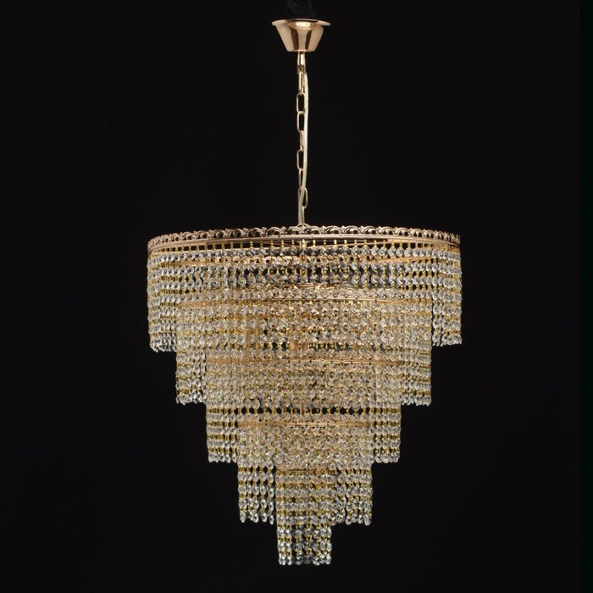 Acevedo 10-Light Crystal Chandelier - RRP £192.99 - Image 2 of 3