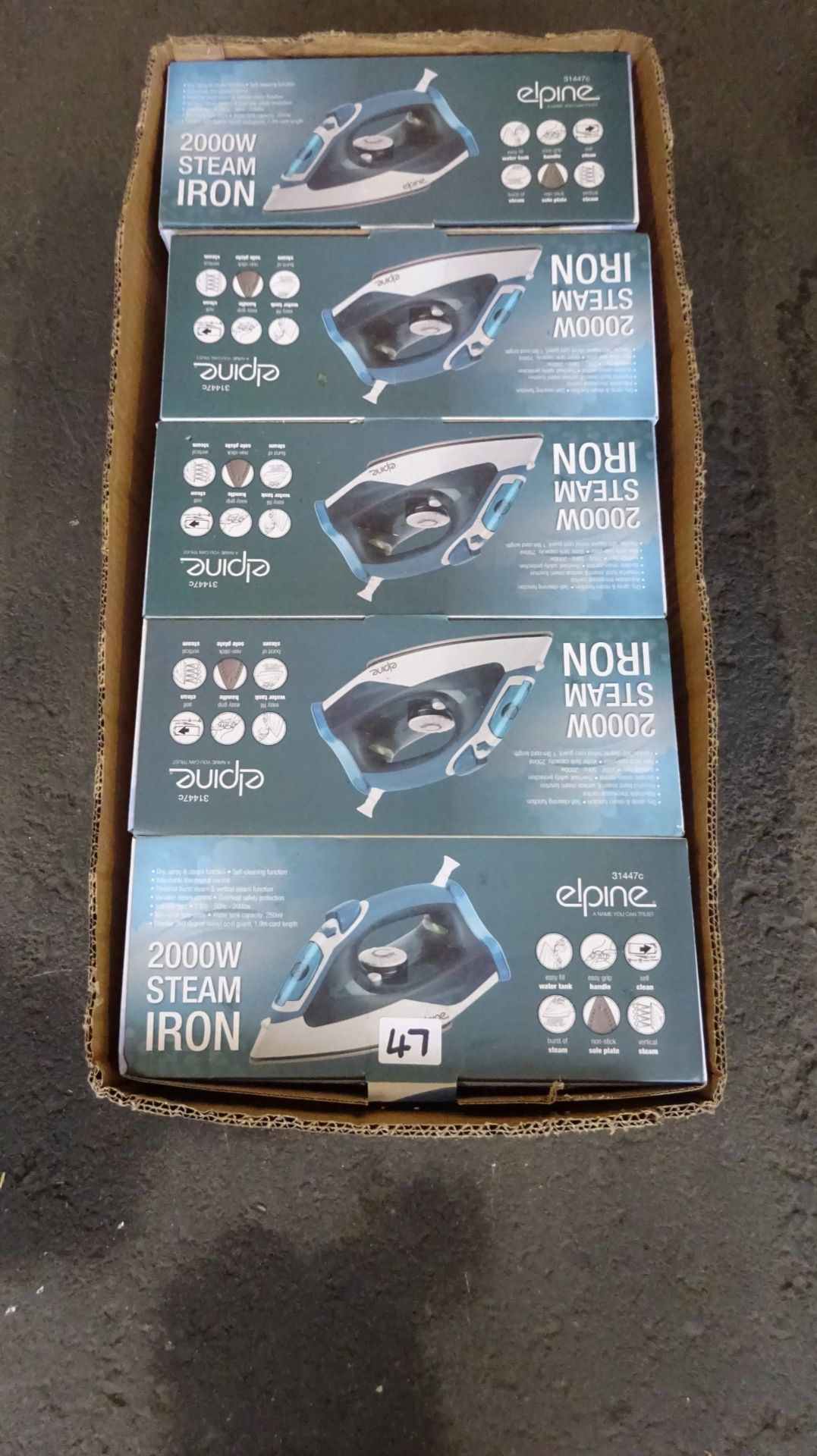 X5 200WATT STEAM IRONS