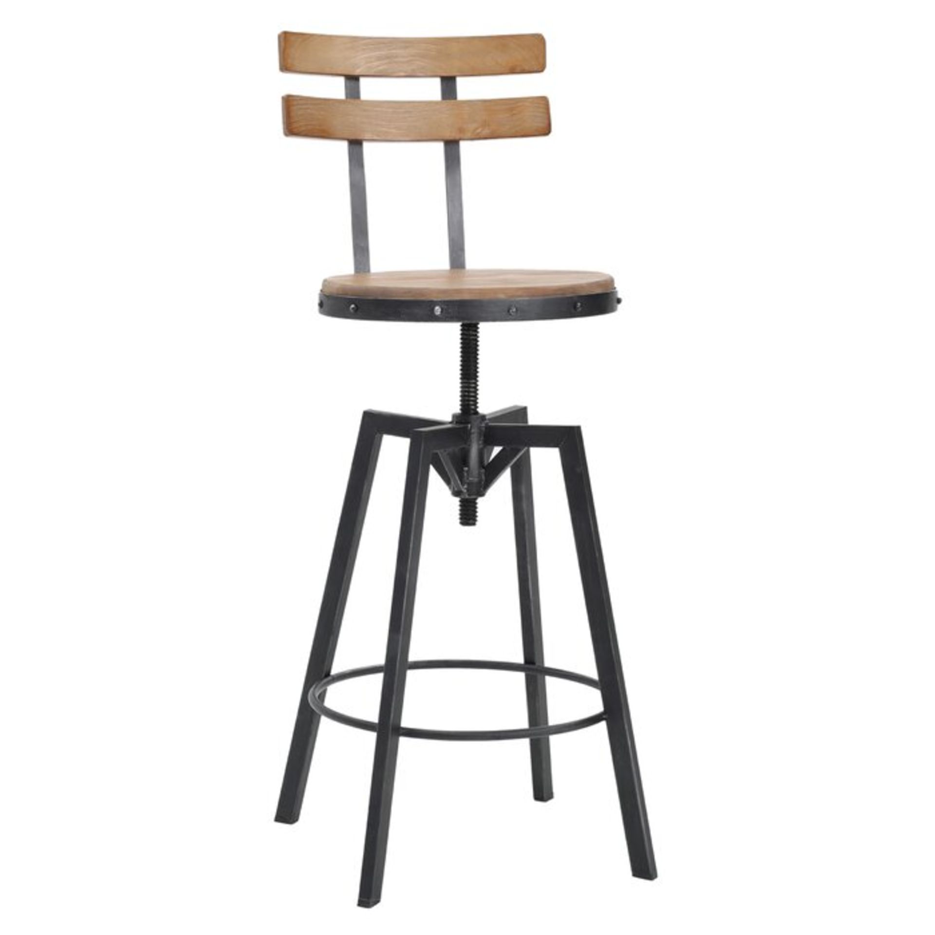 Gloria Height Adjustable Swivel Bar Stool - RRP £89.99