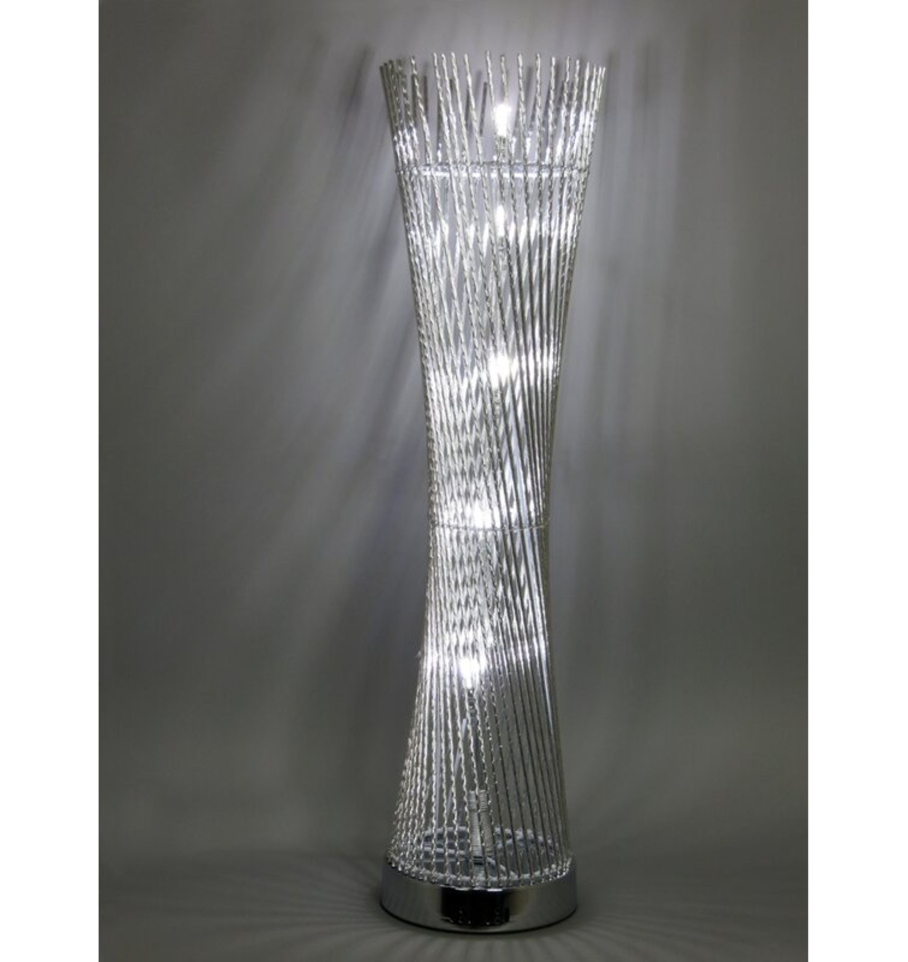 Diablo Twisted Cylinder Tower LED Sculpture - RRP £87.99