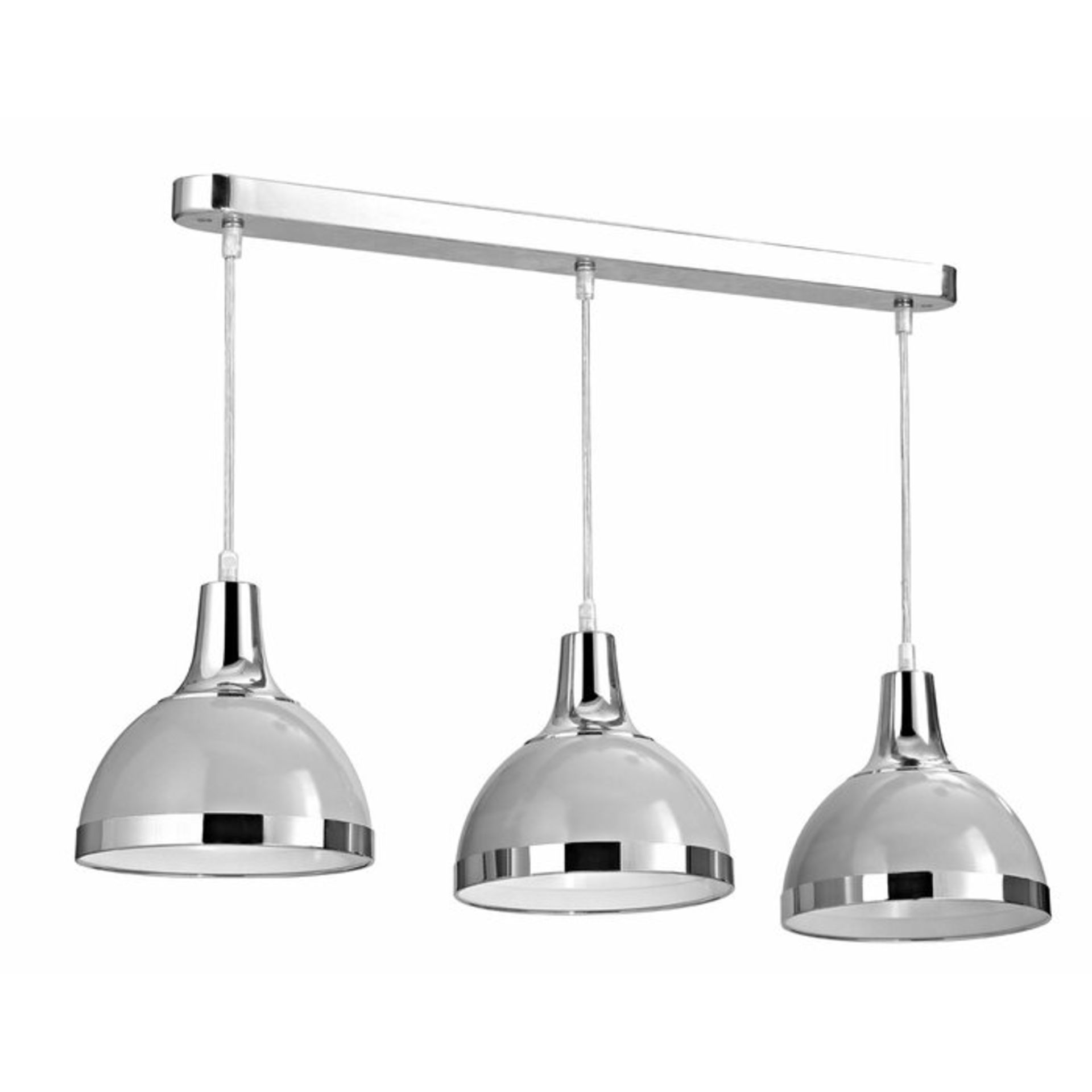 Elnora 3-Light Kitchen Island Dome Pendant - RRP £115.49