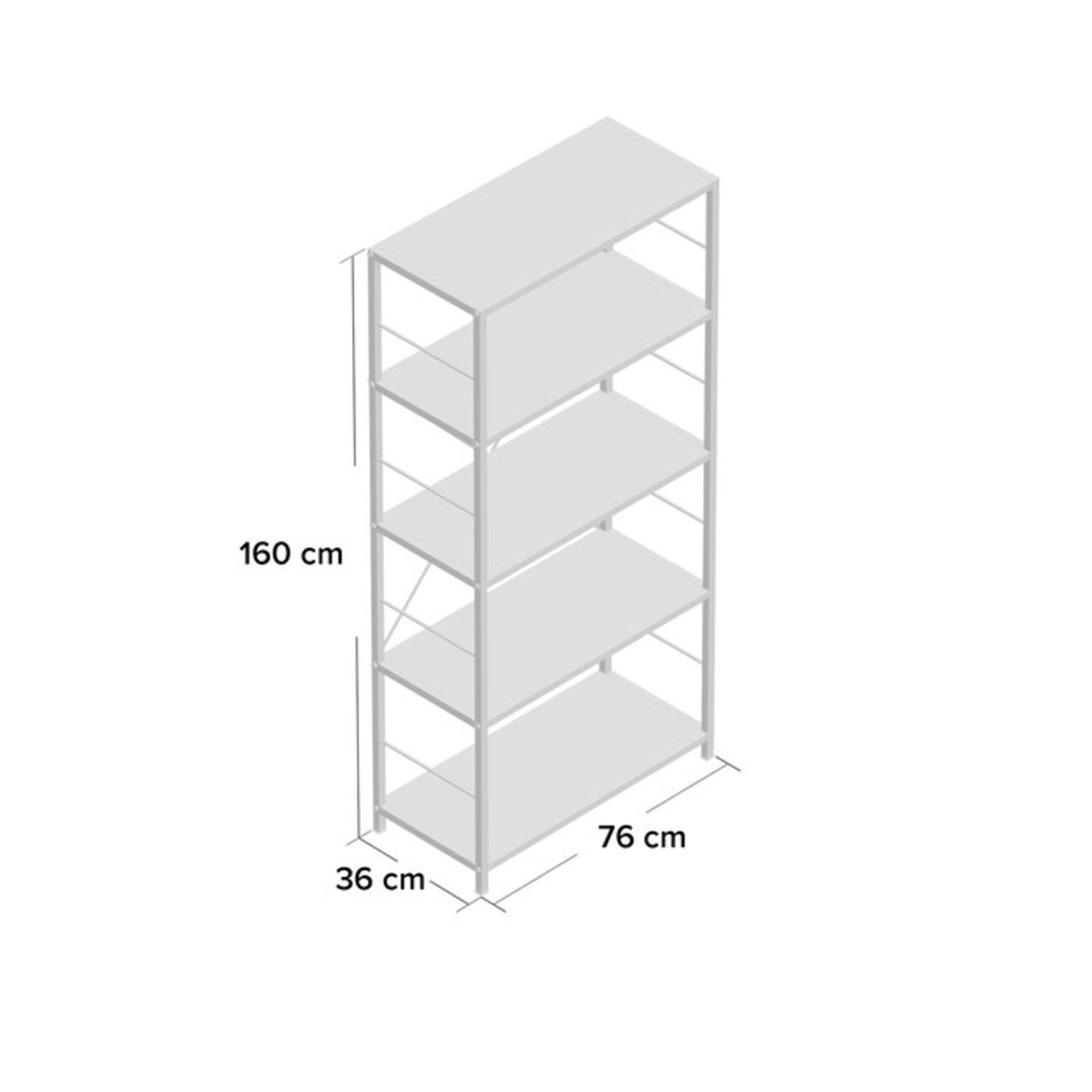 Ardoch Bookcase - RRP £199.00 - Image 2 of 2