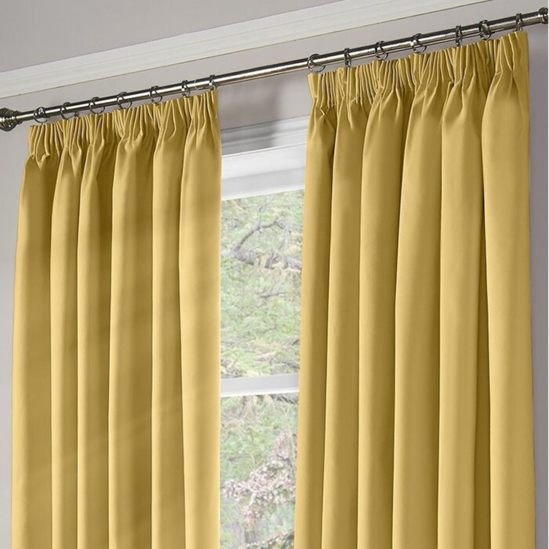 Janis Pencil Pleat Blackout Thermal Curtains - RRP £36.99 - Image 2 of 2