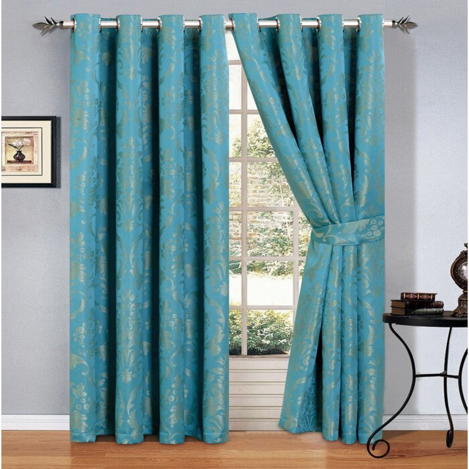 Savin Eyelet Room Darkening Panel Curtains - RRP £37.99