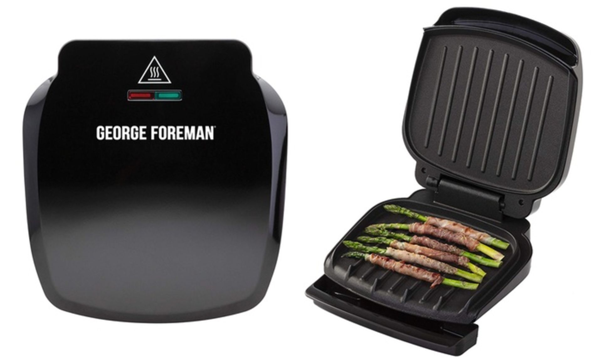 GRADE A George Foreman 2 Portion Compact Grill