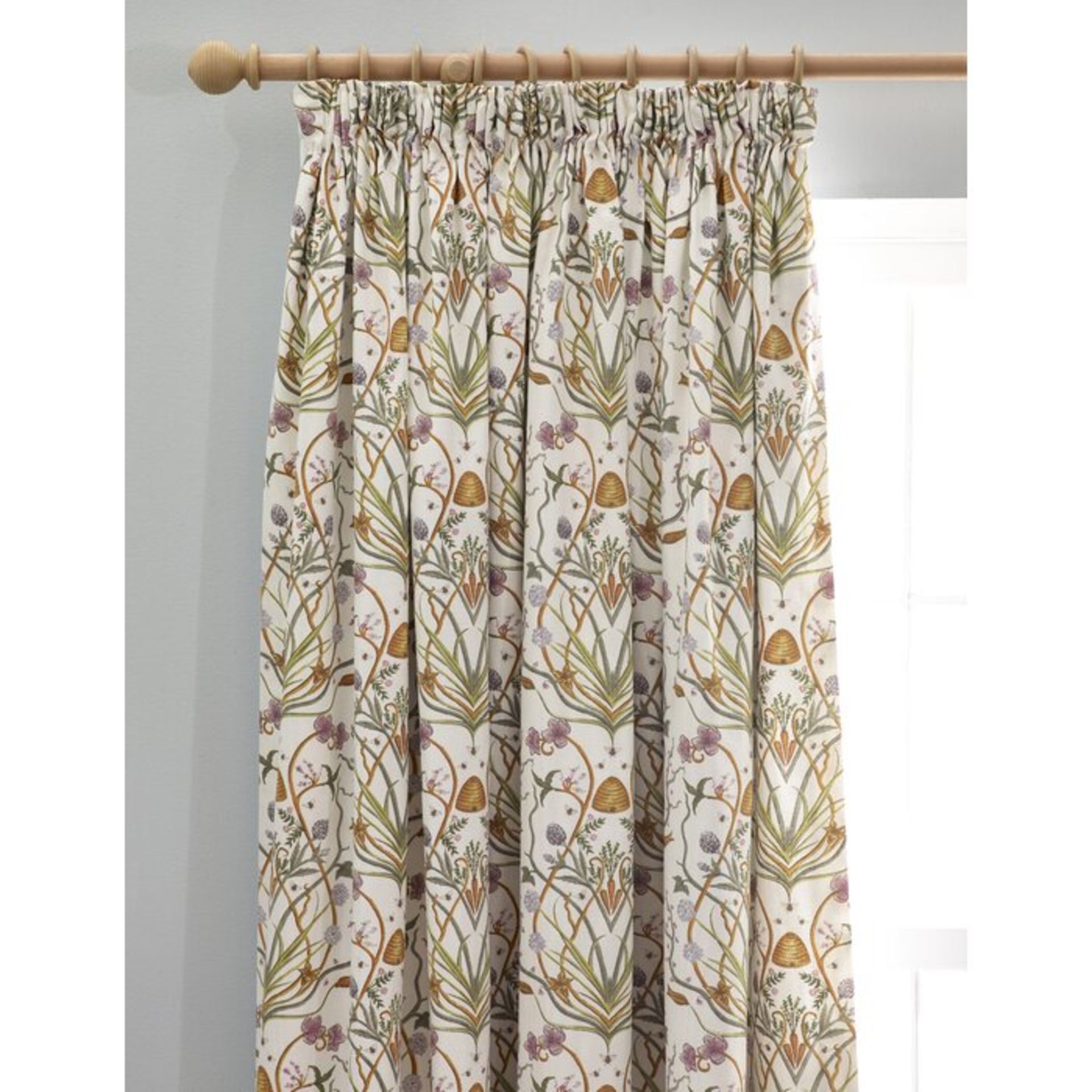 Potagerie Pencil Pleat Room Darkening Curtains - RRP £101.99 - Image 2 of 2