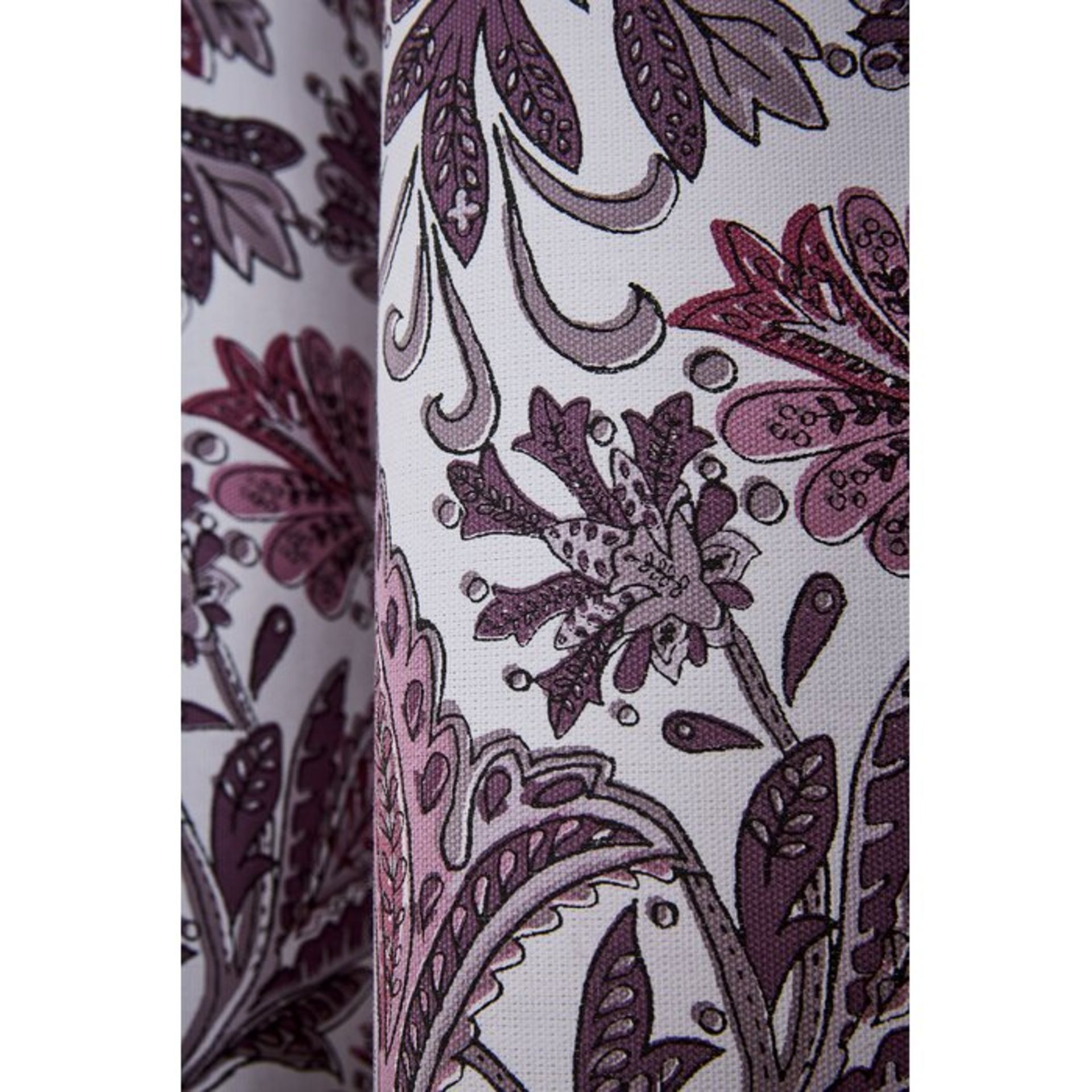 Jacaranda Lined Eyelet Room Darkening Curtains - RRP £117.00 - Image 2 of 2