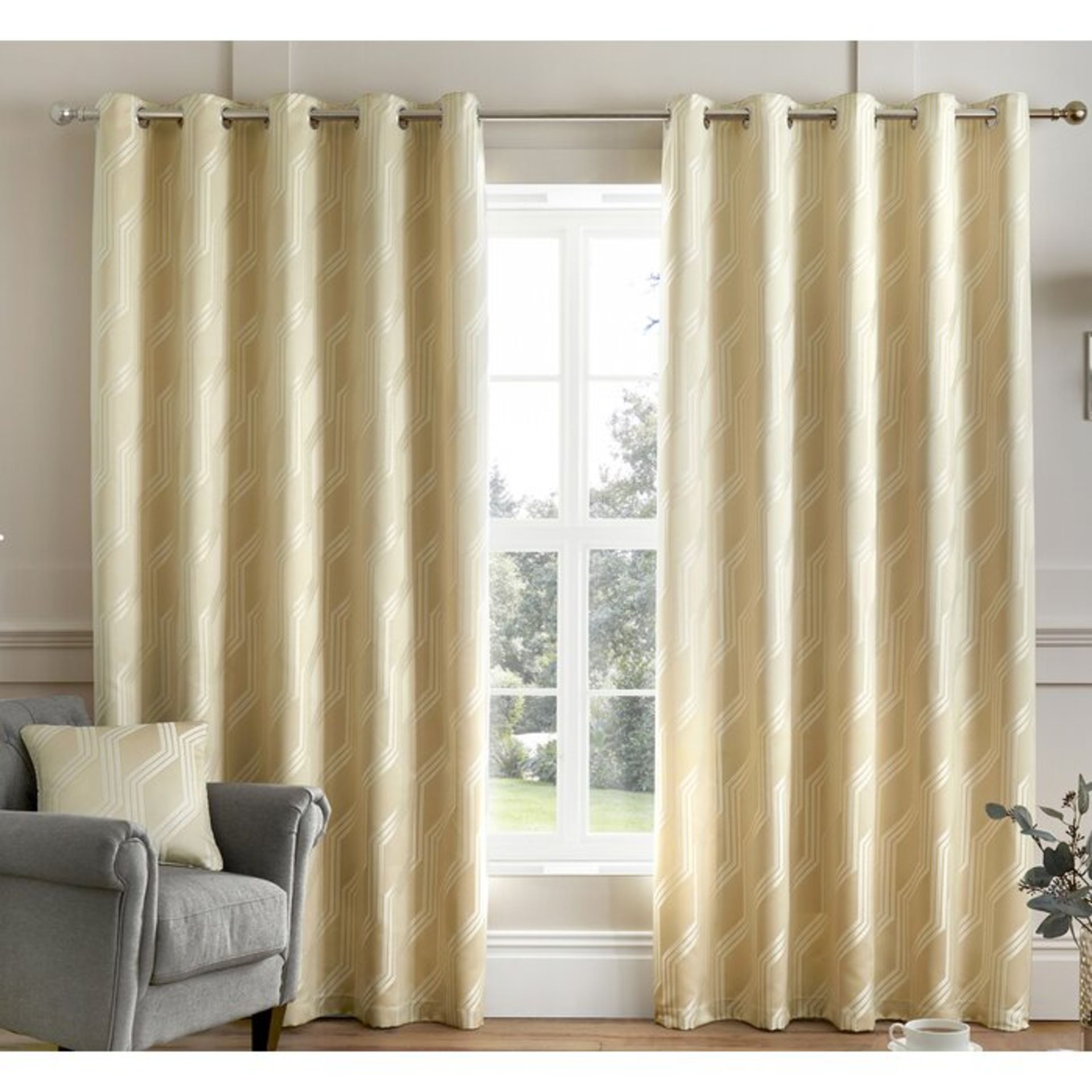 Sarcoline Eyelet Room Darkening Curtains - RRP £112.50