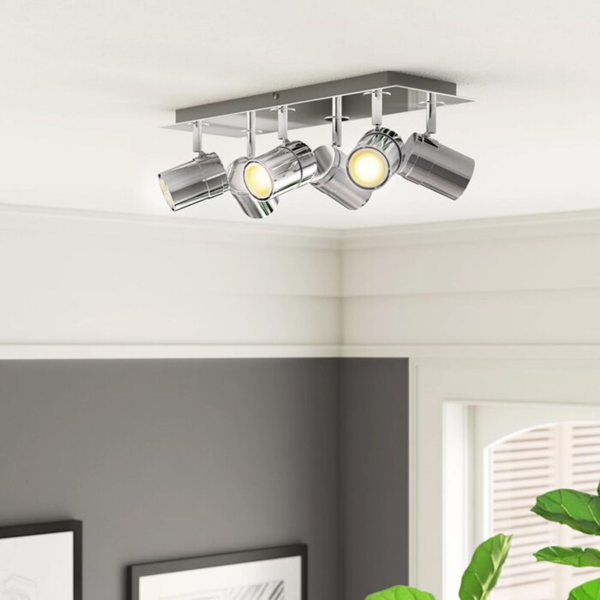 Lacey 6-Light Ceiling Spotlight x2 - RRP £79.99 Per Light