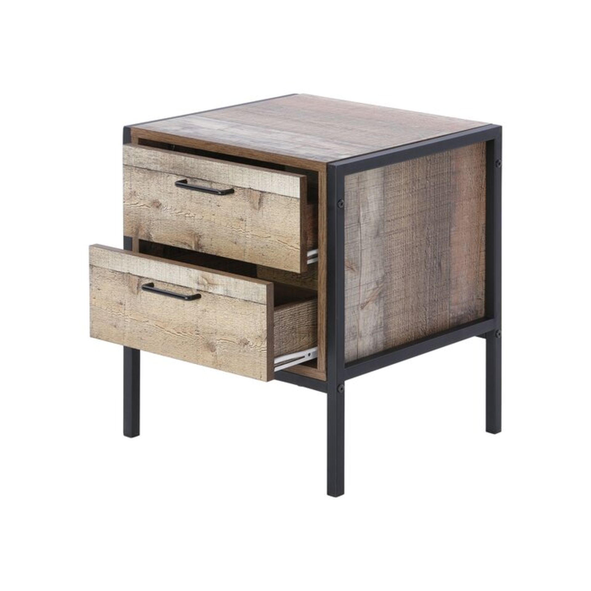 Alamo 2 Drawer Bedside Table - RRP £119.99 - Image 2 of 3