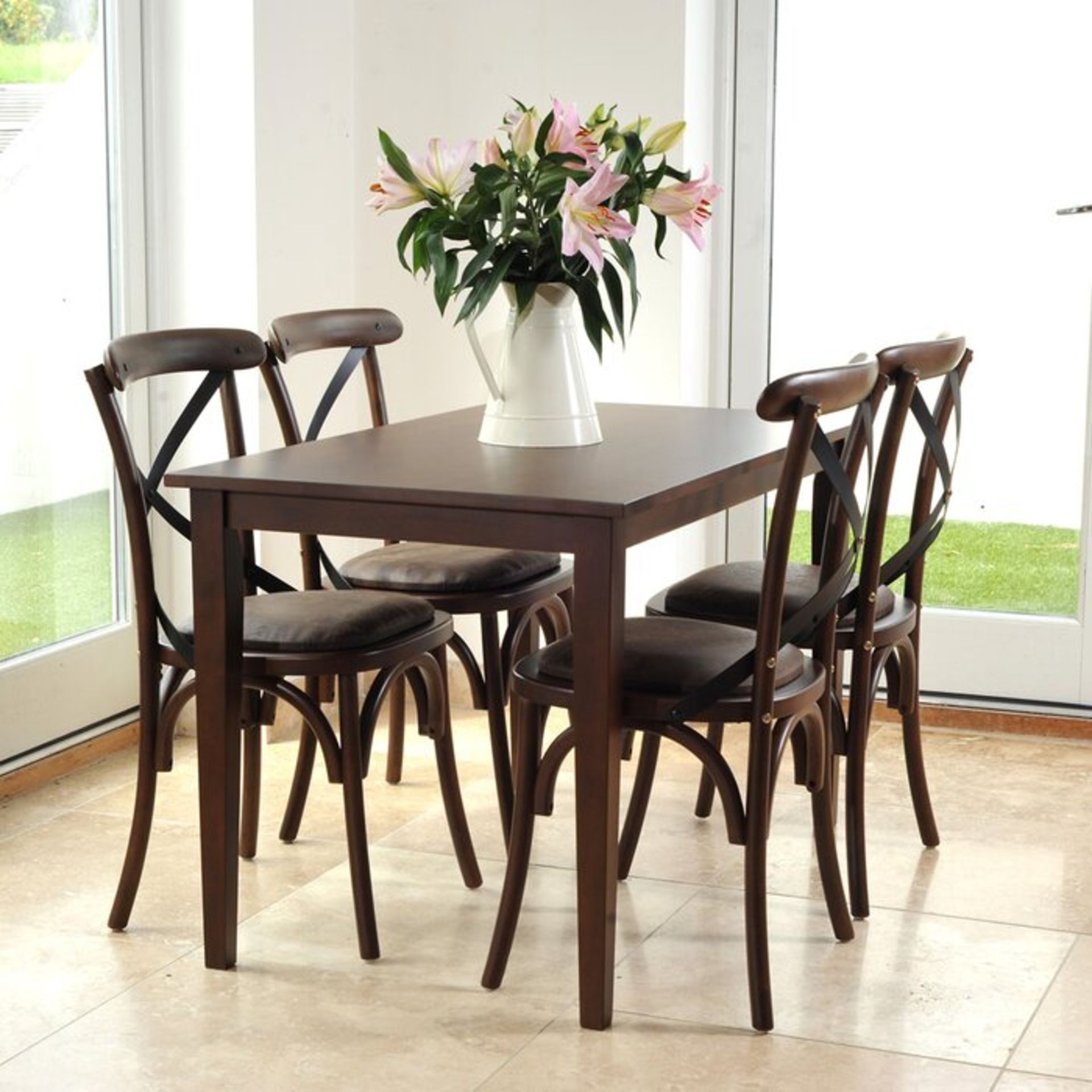 Horne Dining Set with 4 Chairs - RRP £649.99