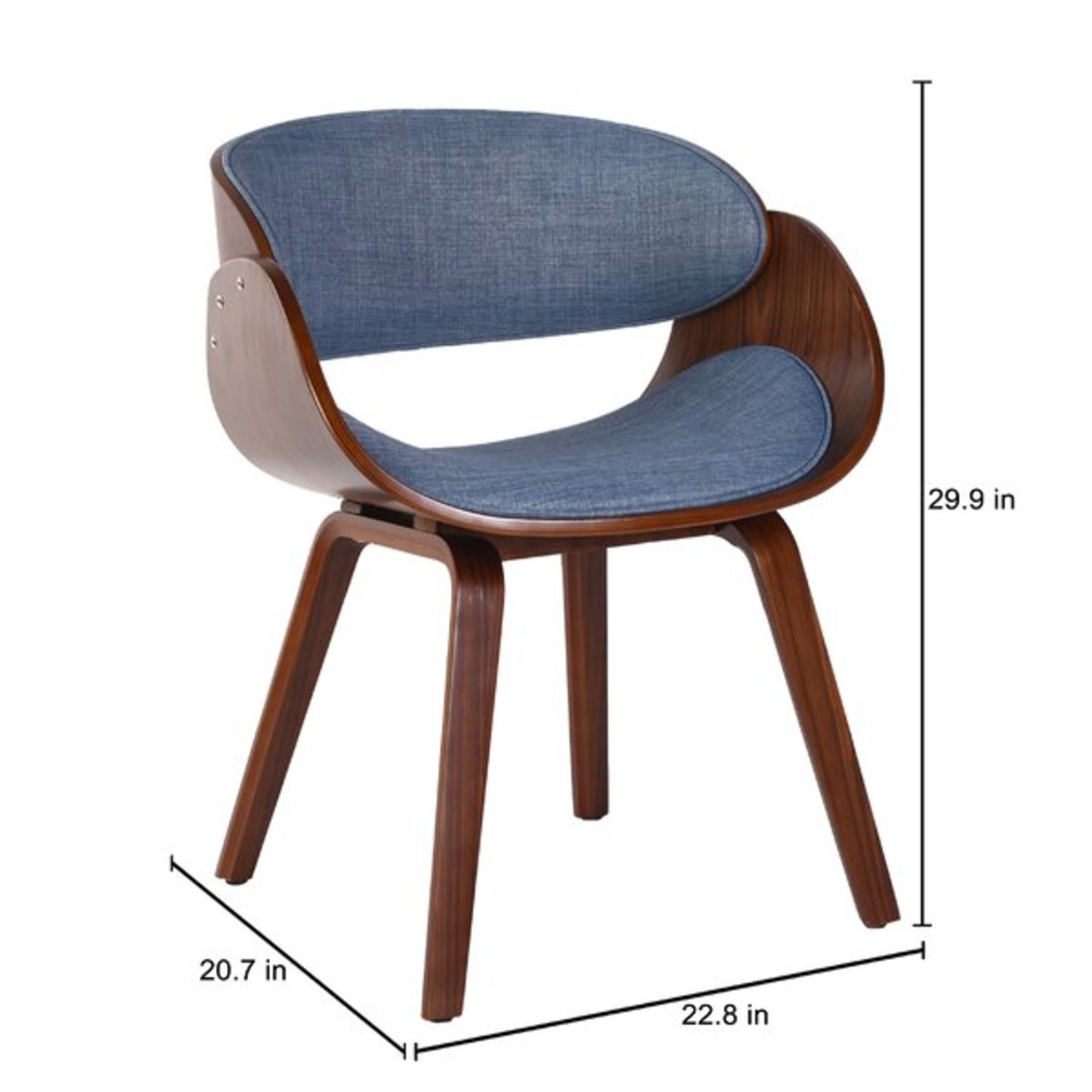 Tia Side Chair - RRP £137.99 - Image 2 of 2