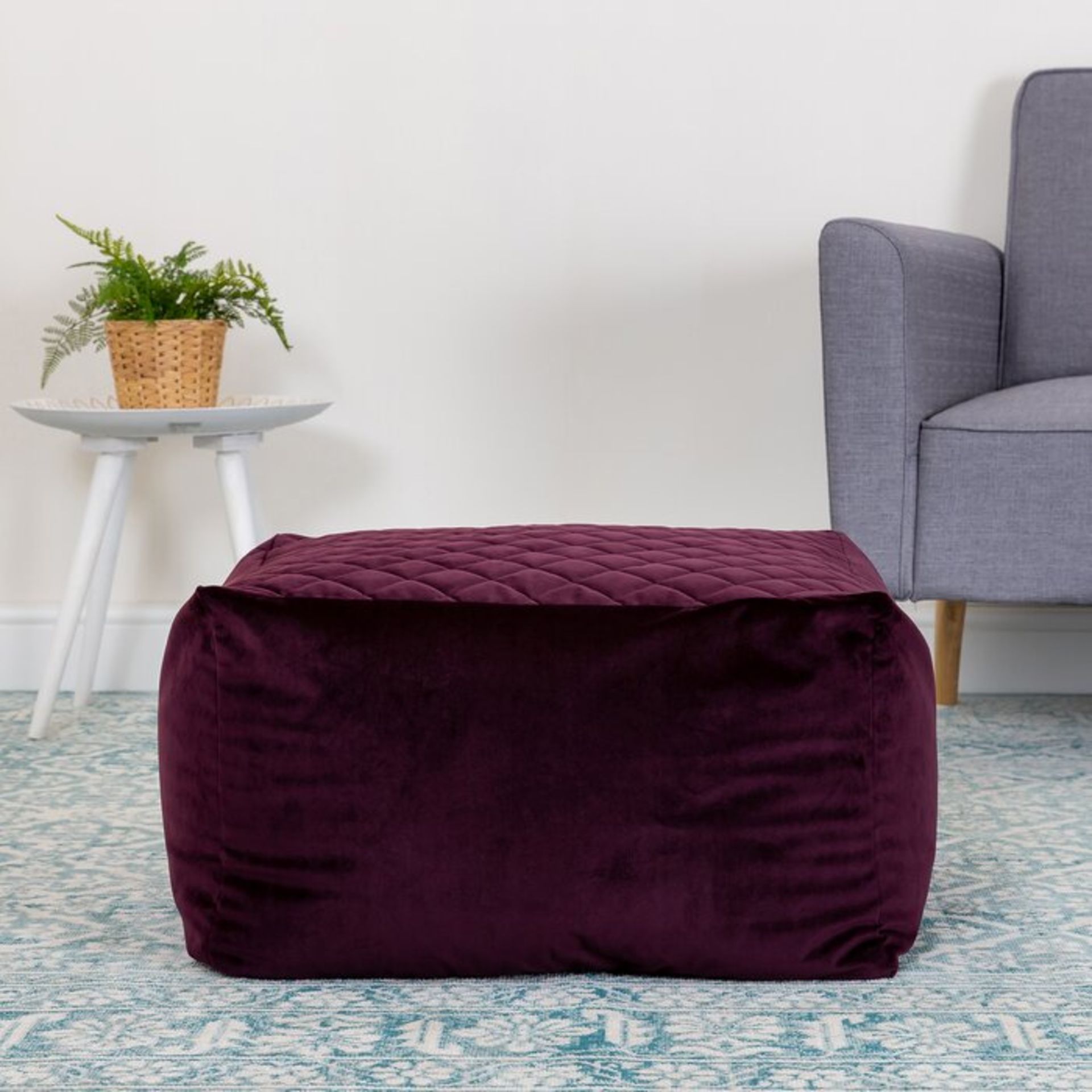 Glenys Pouffe - RRP £66.99 - Image 2 of 2