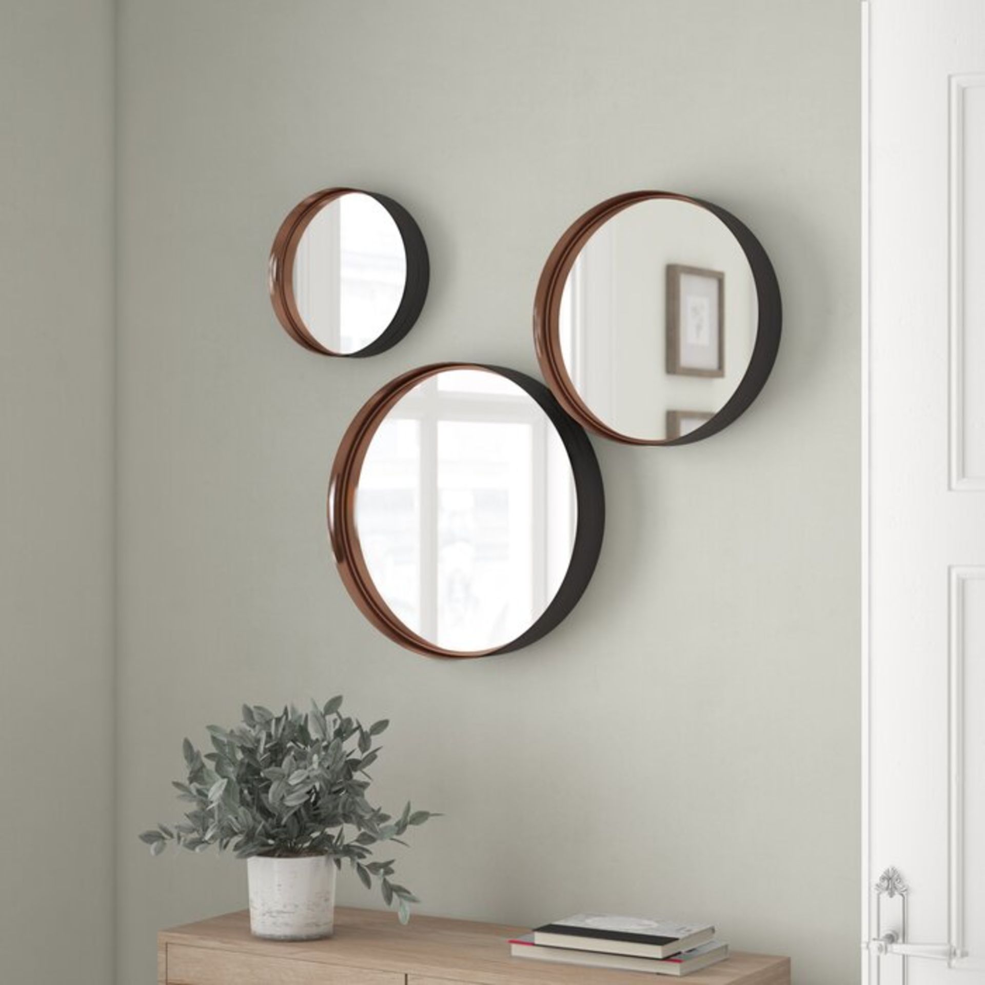 Gaen 3 Piece Mirror Set - RRP £179.99 - Image 2 of 2