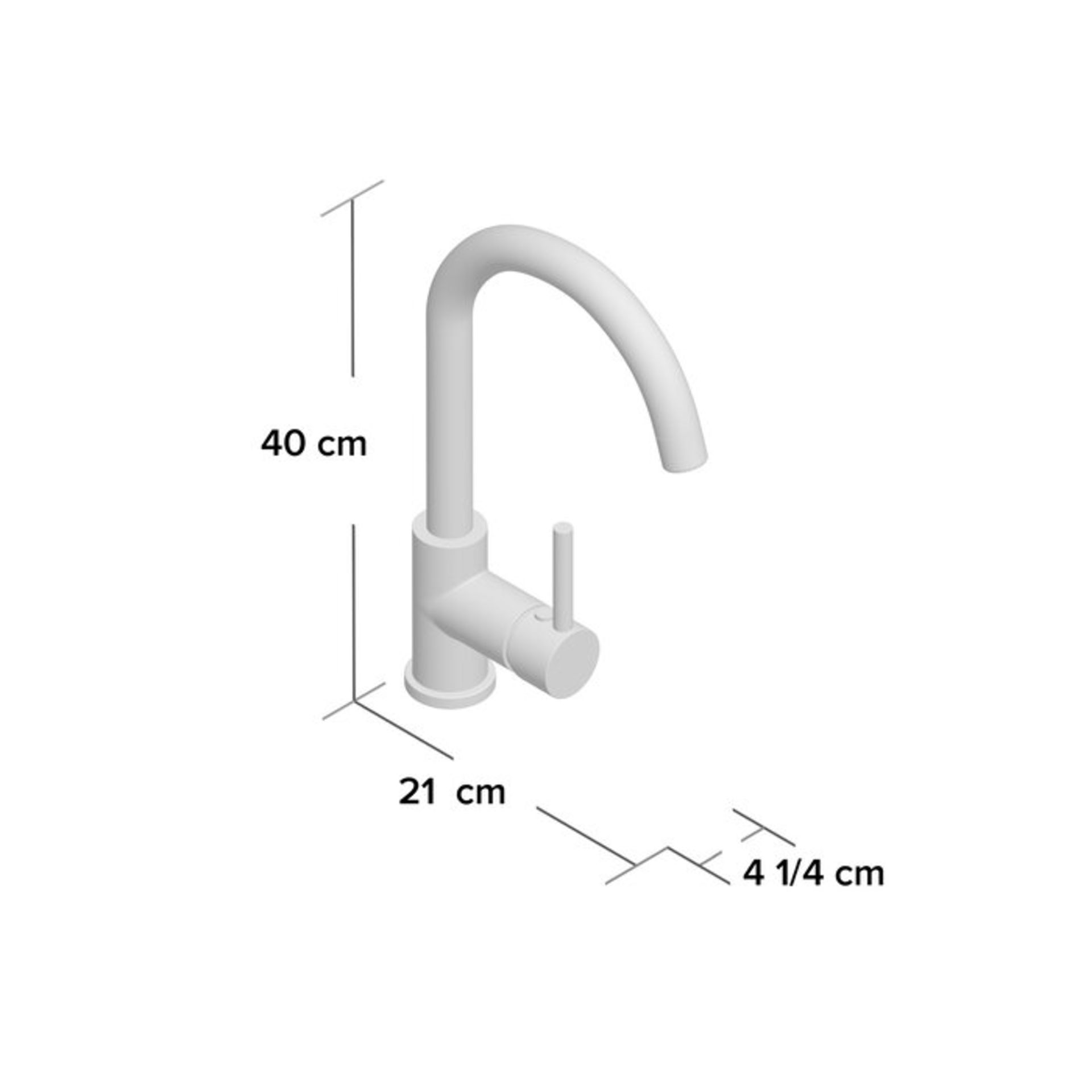 Envoy Single Lever Monobloc Tap - RRP £172.00 - Image 3 of 3