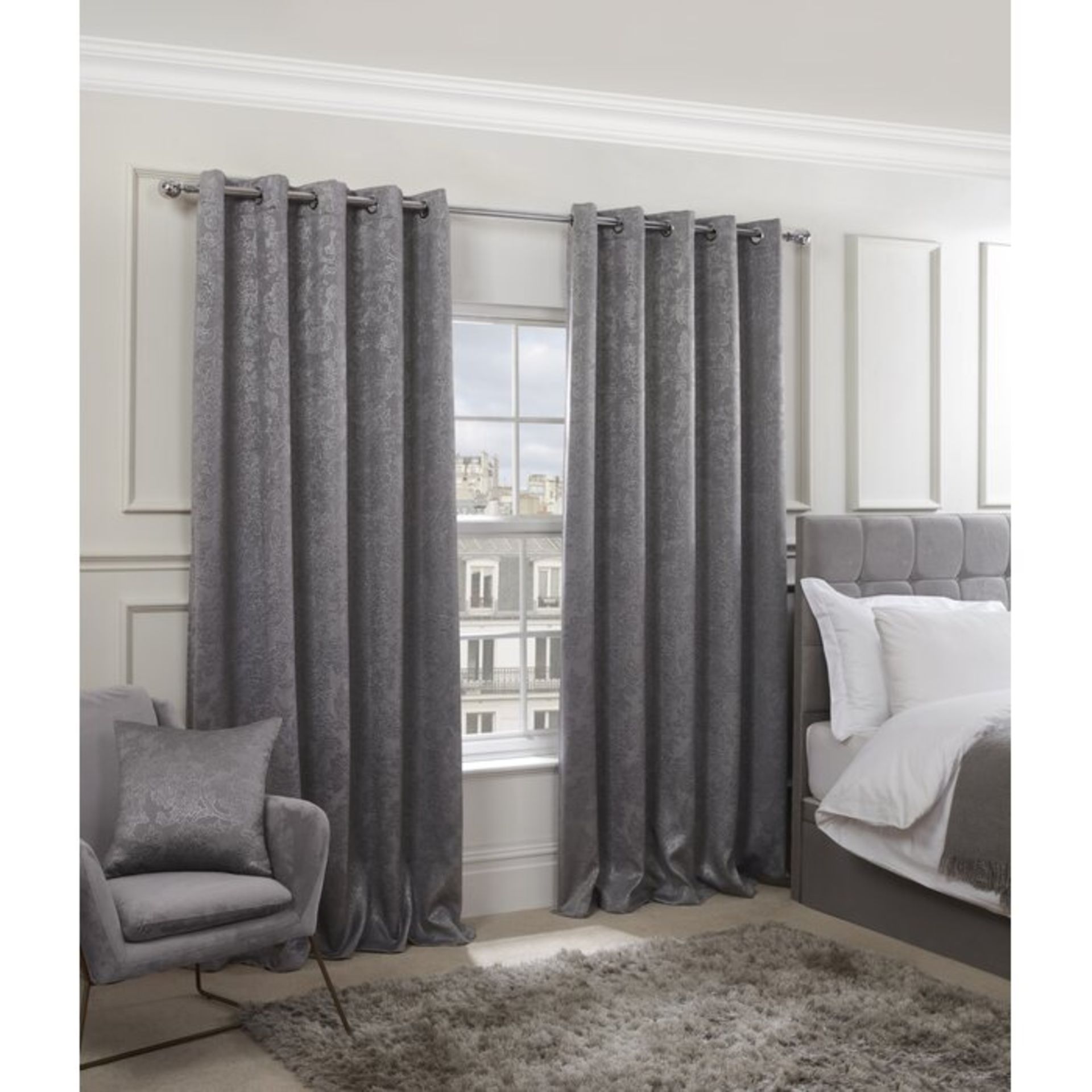 Vandyne Eyelet Room Darkening Thermal Curtain - RRP £47.99