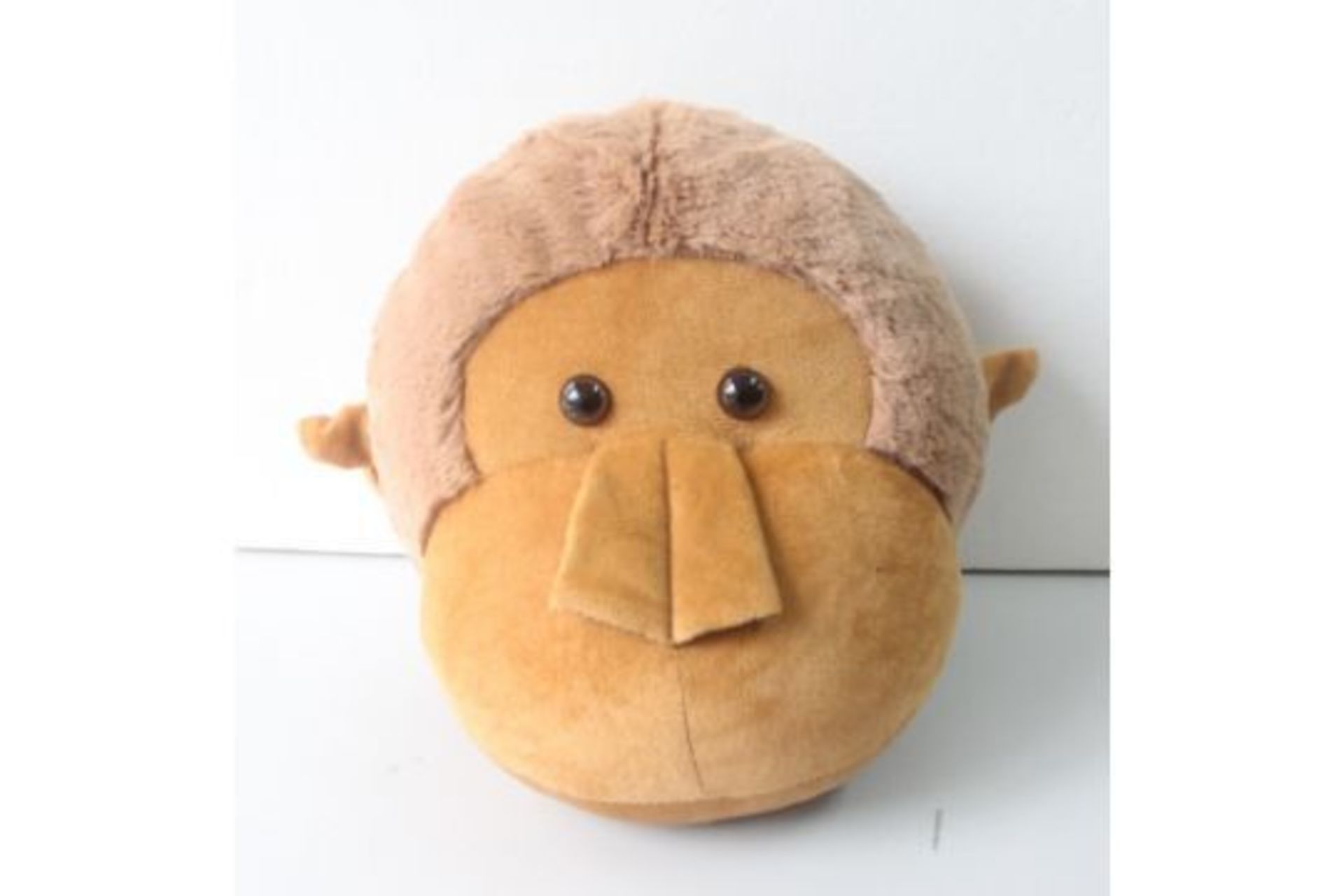 New 22cm Orangutan Head Hanger Cushion