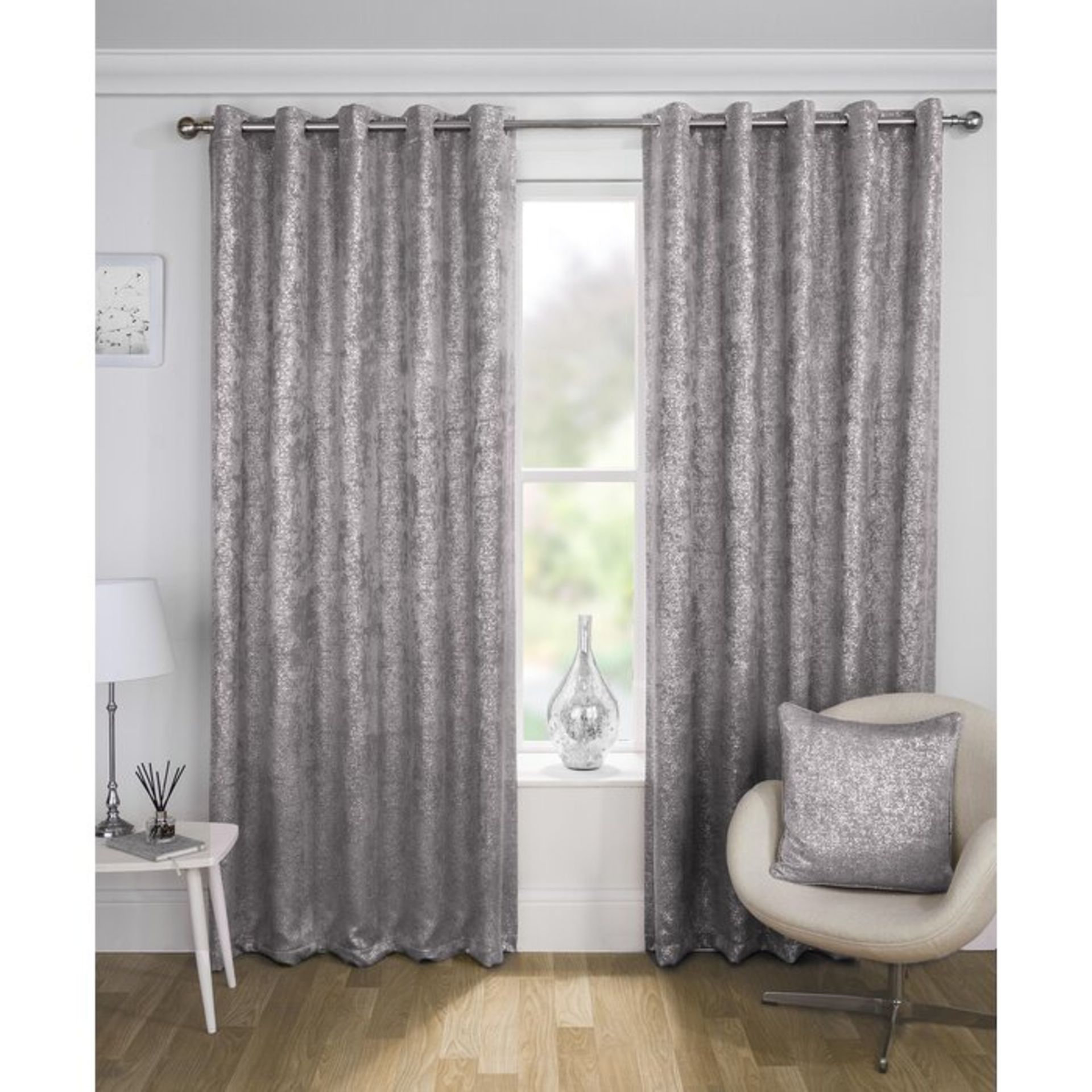 Desiree Eyelet Room Darkening Curtains - RRP £36.00