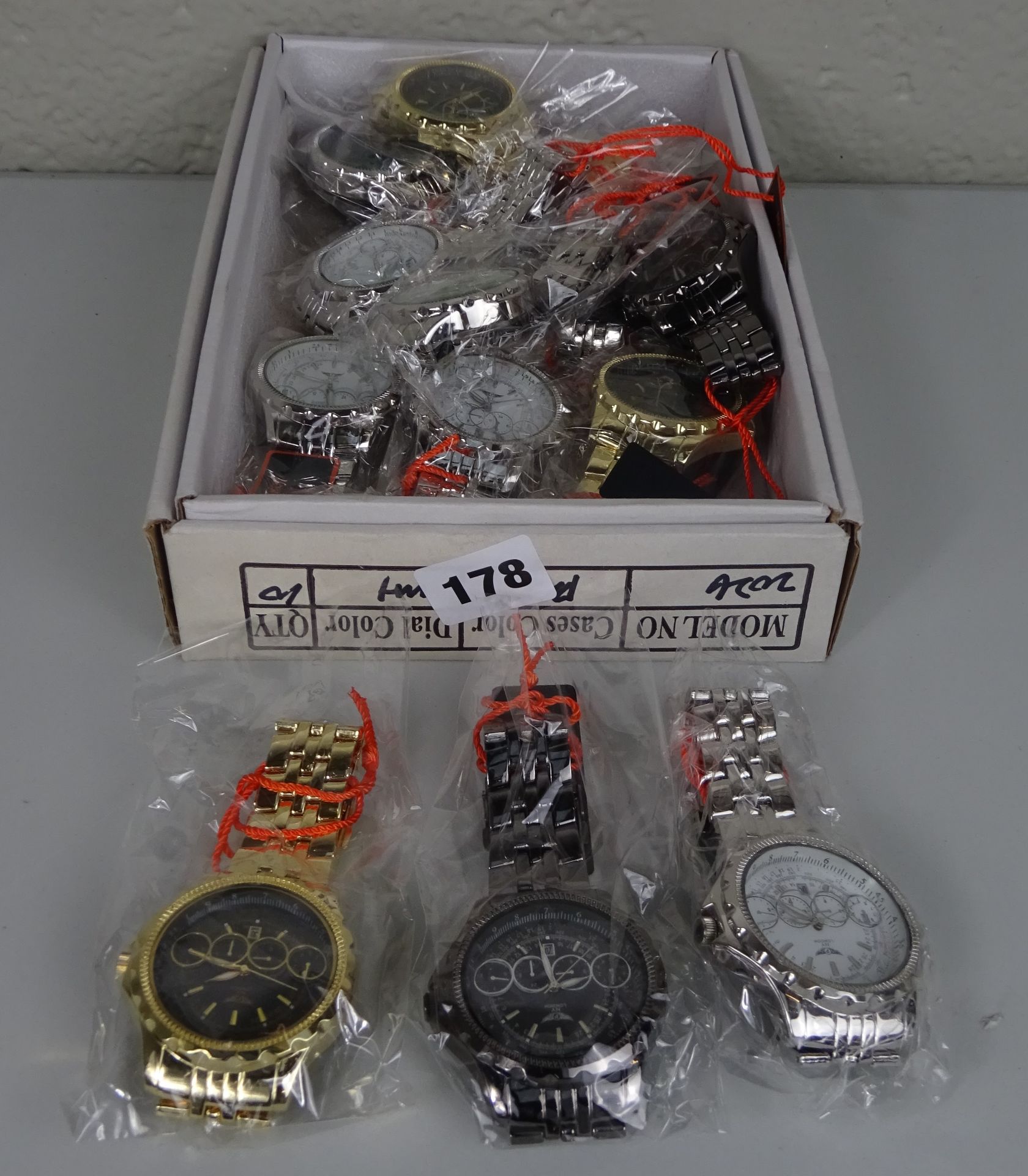 TRAY OF WATCHES, NEED BATTERIES