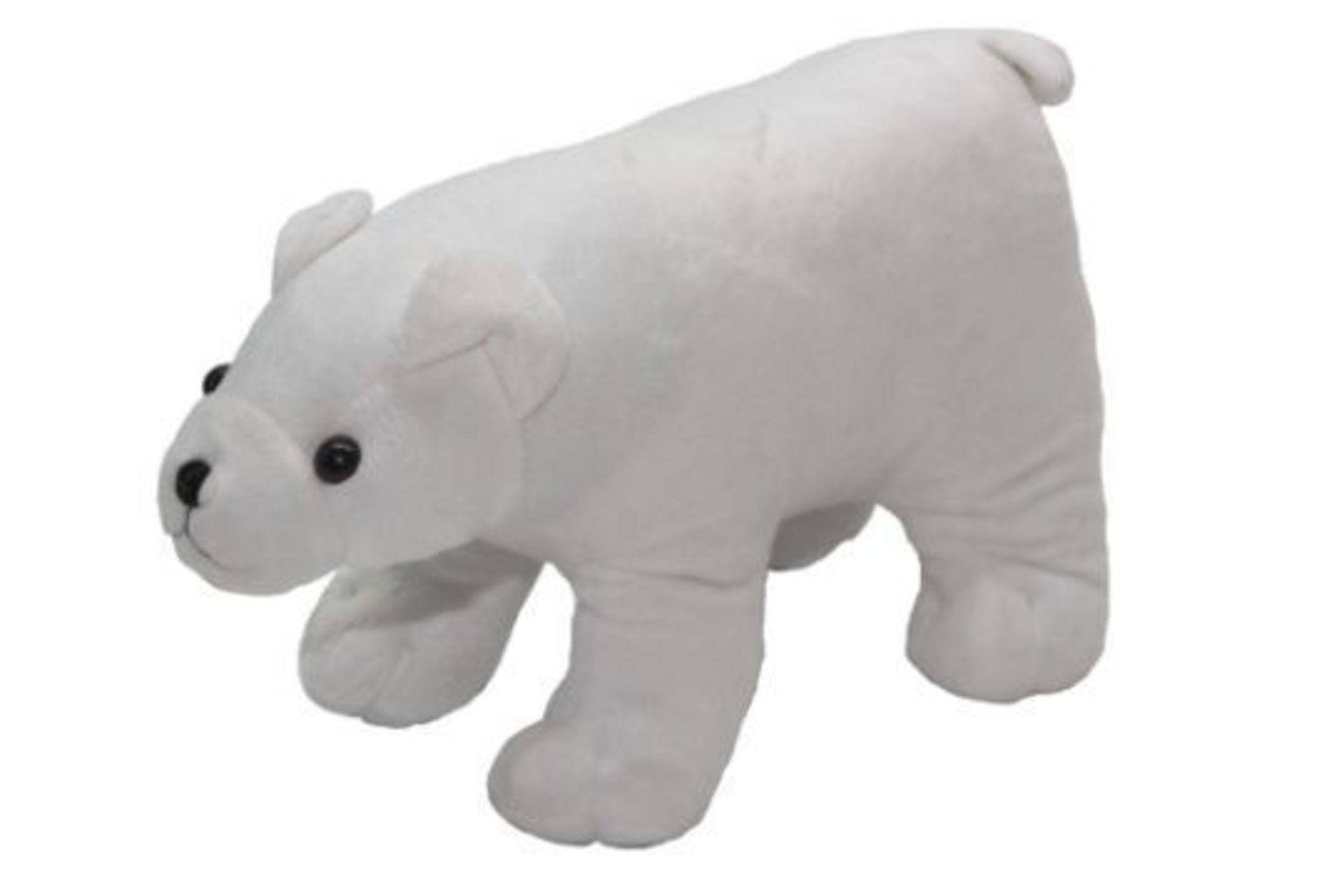 NEW WHITE POLAR BEAR DOORSTOP