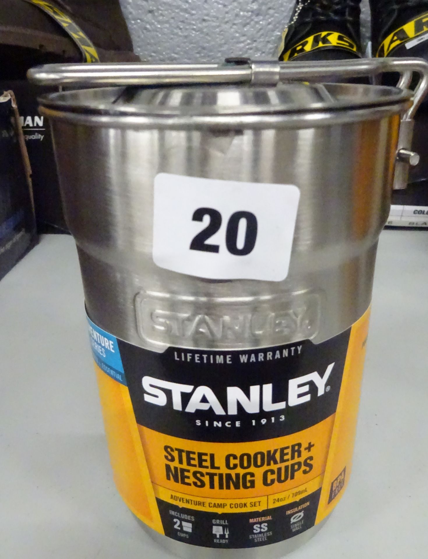 STANLEY STEEL COOKING & NESTING CUPS