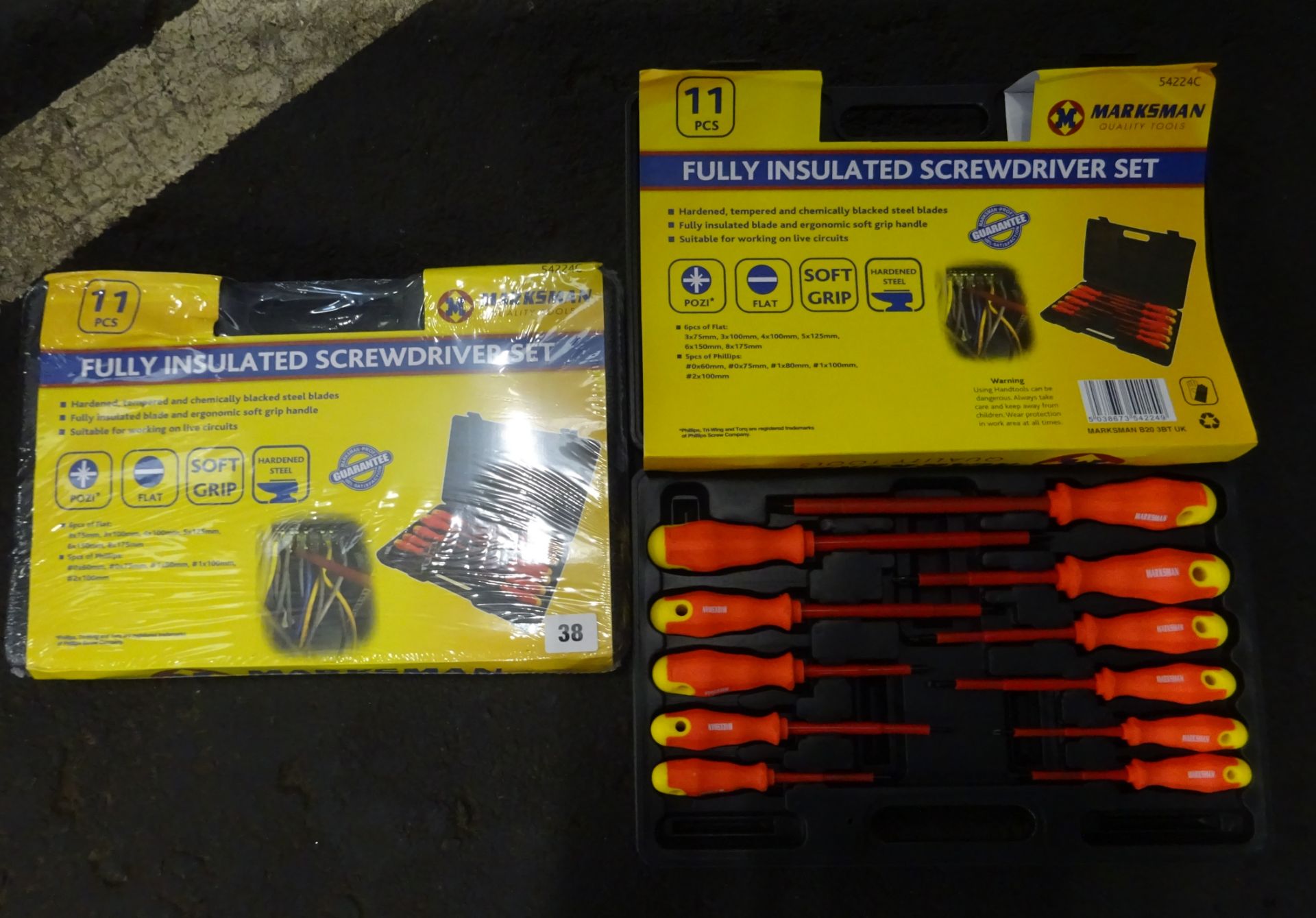 X2 11PC INSULATED SCREWDRIVER SETS